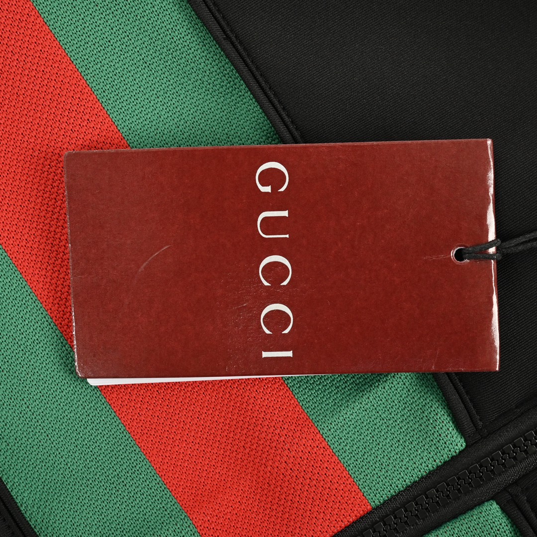 Gucci/古驰 24Fw 红绿提花织带套装外套