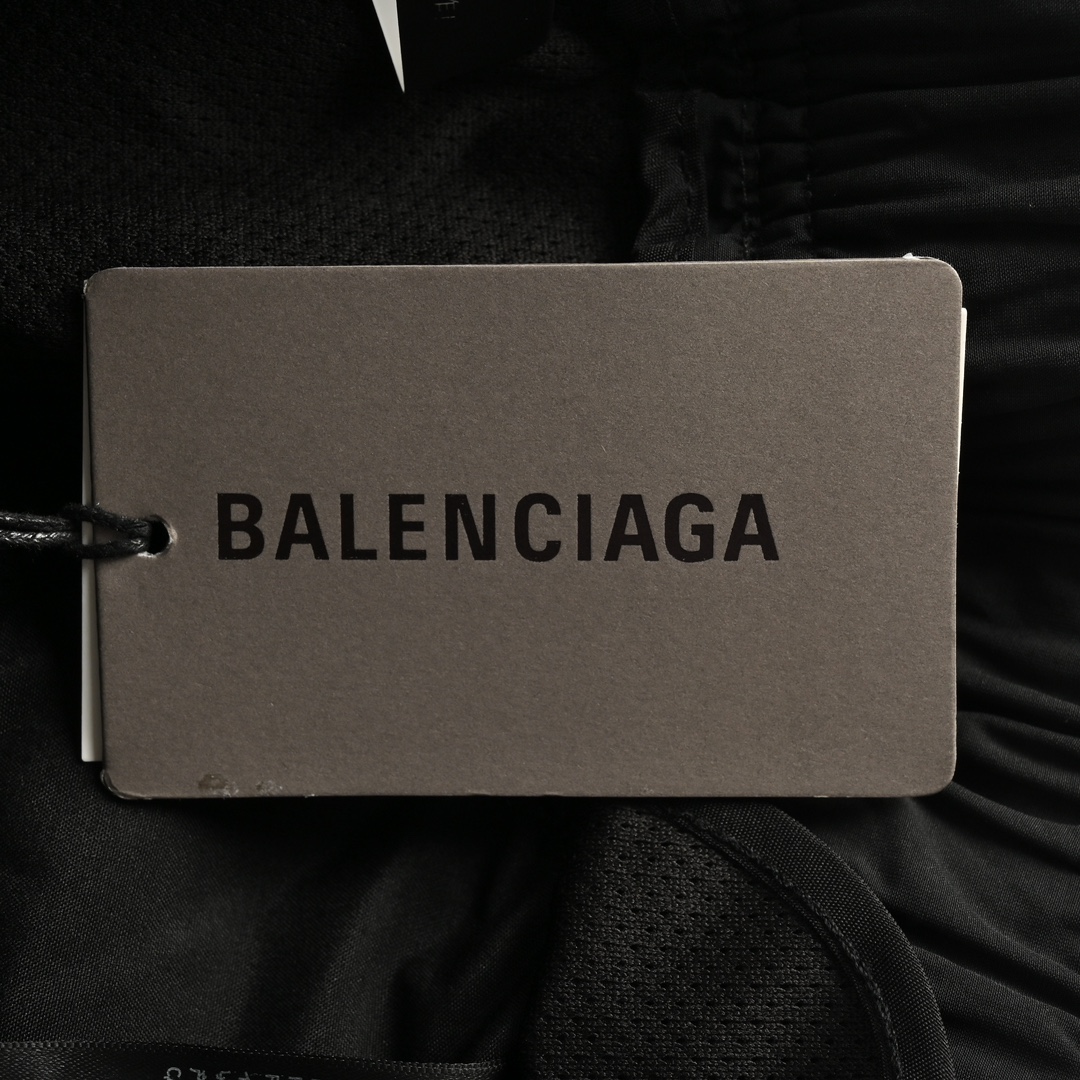 Balenciaga/巴黎世家 24Fw 胶带印花梭织长裤