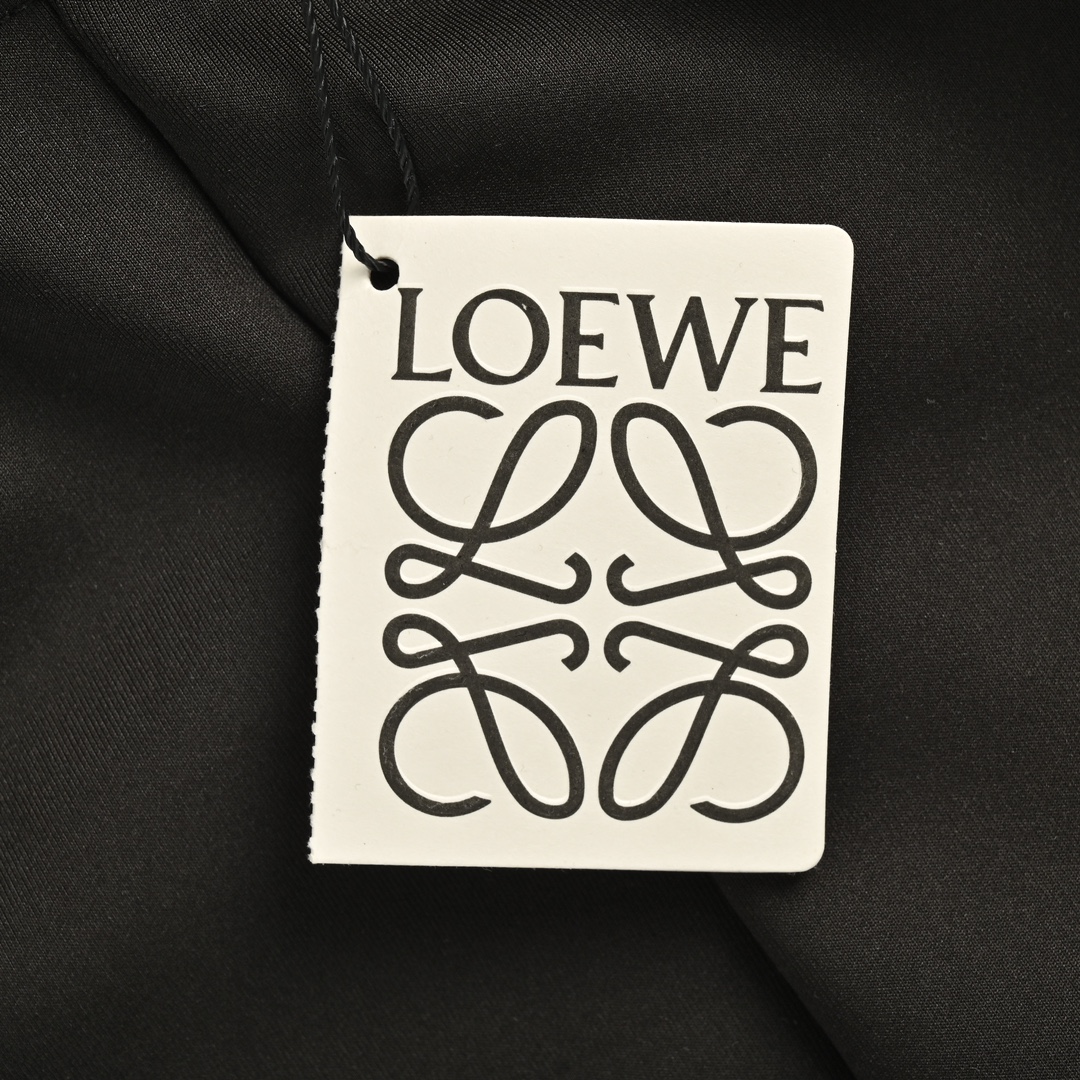 Loewe/罗意威 24Fw 刺绣logo侧边织带套装长裤