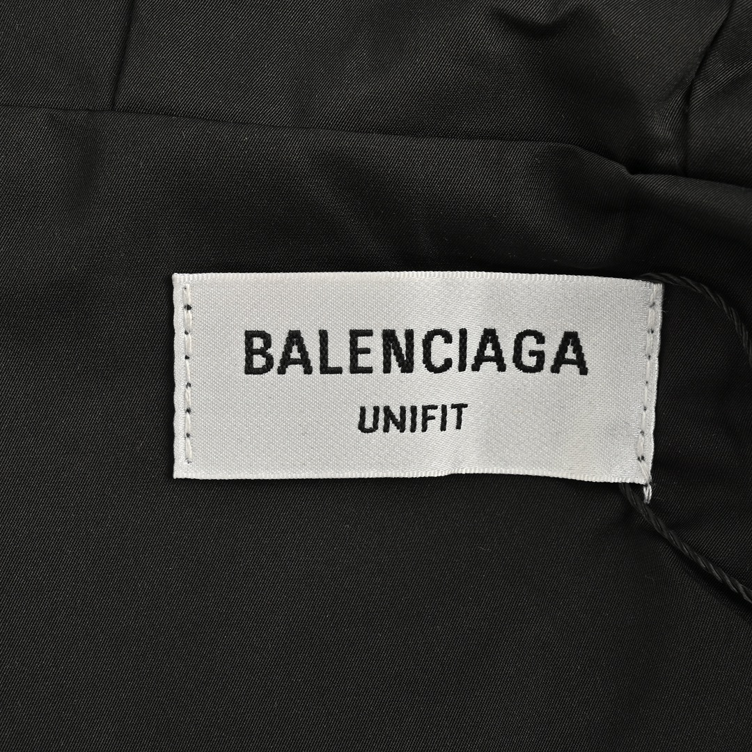 Balenciaga/巴黎世家 3B Sports刺绣双拉链冲锋衣外套