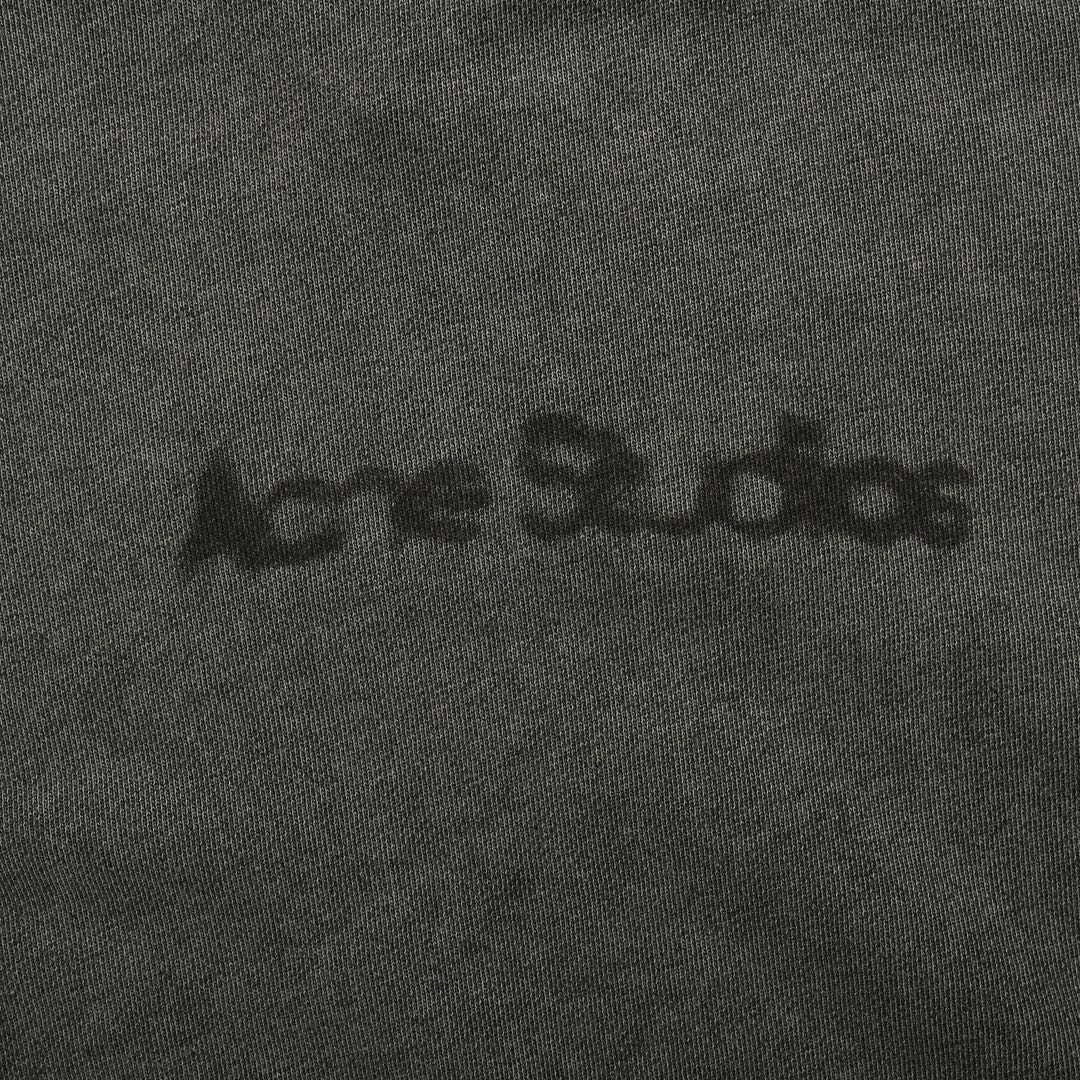 Acne Studios 24Fw 涂鸦模糊字母水洗圆领卫衣