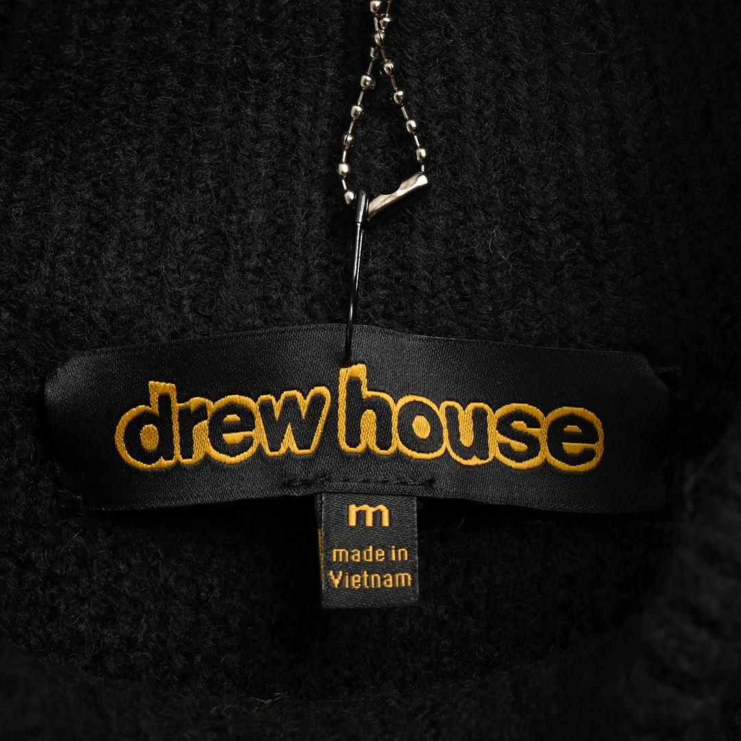 DREW HOUSE 24Fw 大笑脸提花圆领毛衣