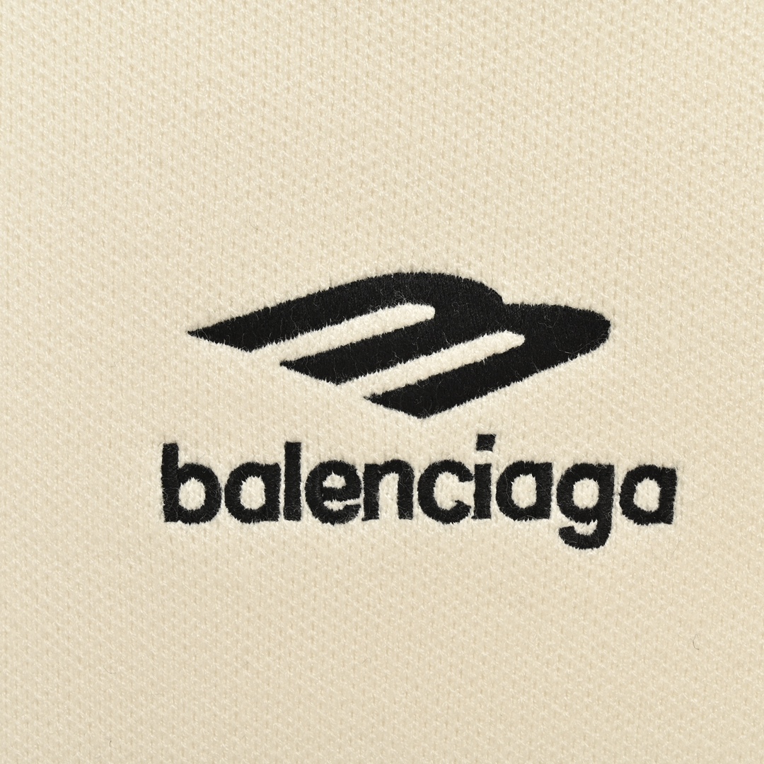 Balenciaga/巴黎世家 字母刺绣圆领针织毛衣字刺绣字母
