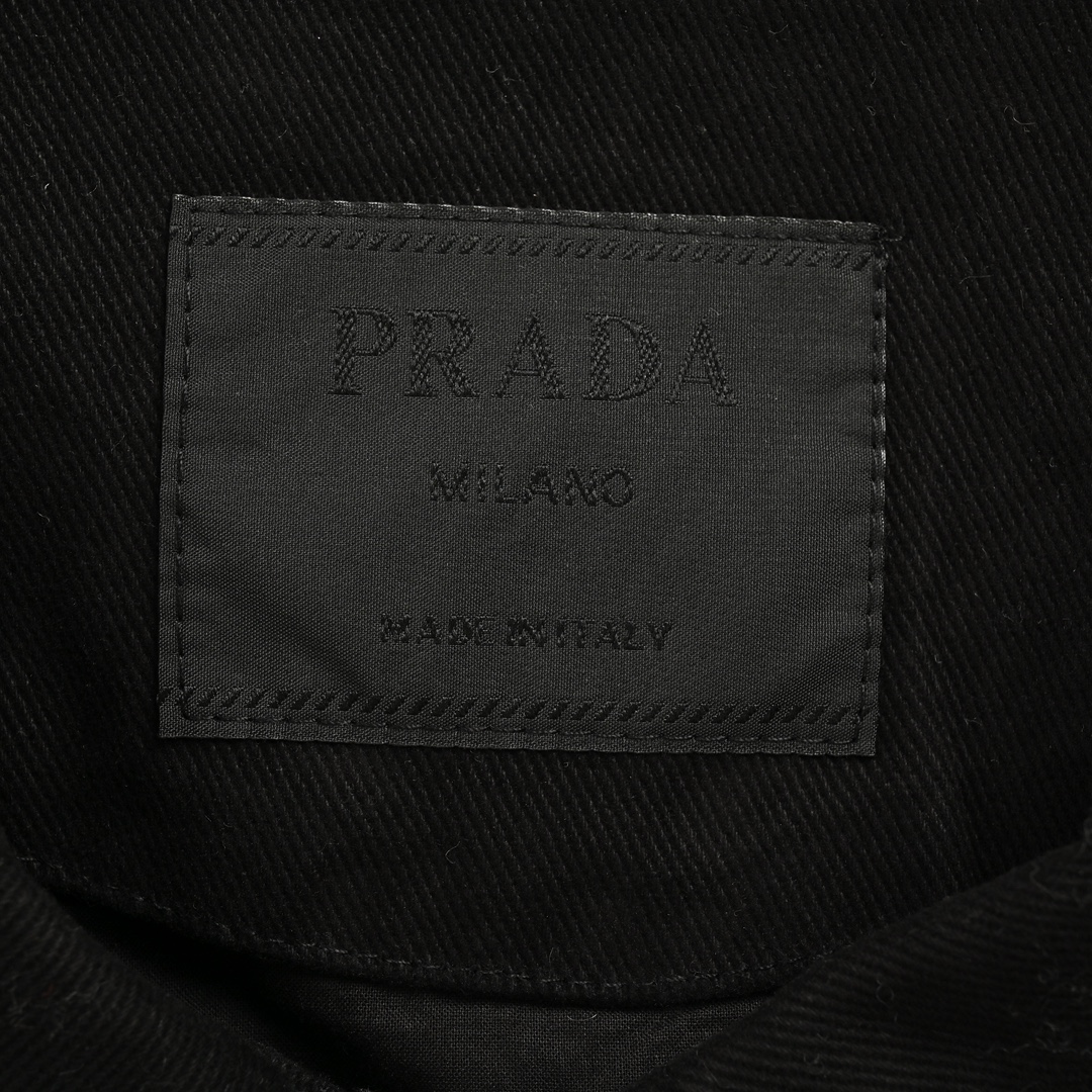 Prada/普拉达 水洗三角标牛仔外套