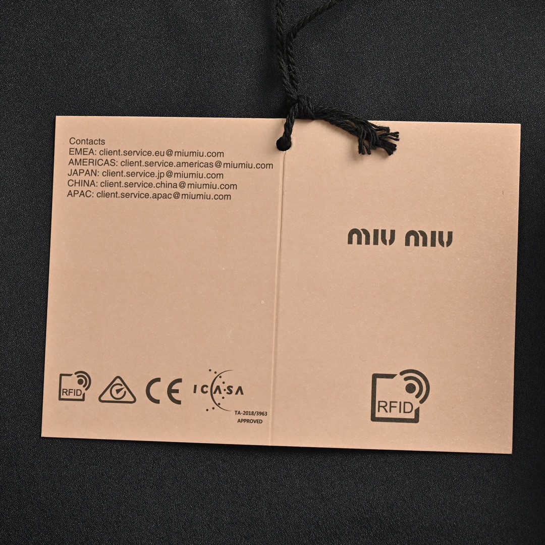 MiuMiu/缪缪 巴拿马棉质混纺飞行员夹克外套