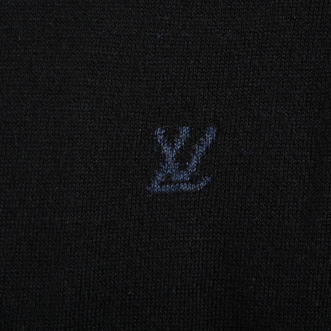 Louis Vuitton/路易威登 Monogram全身提花羊毛Polo毛衣