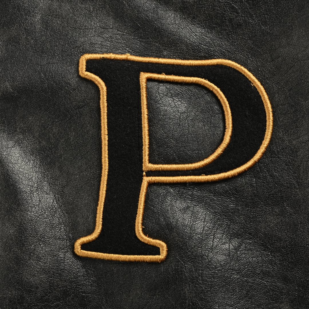 Prada/普拉达 P标皮革飞行夹克外套