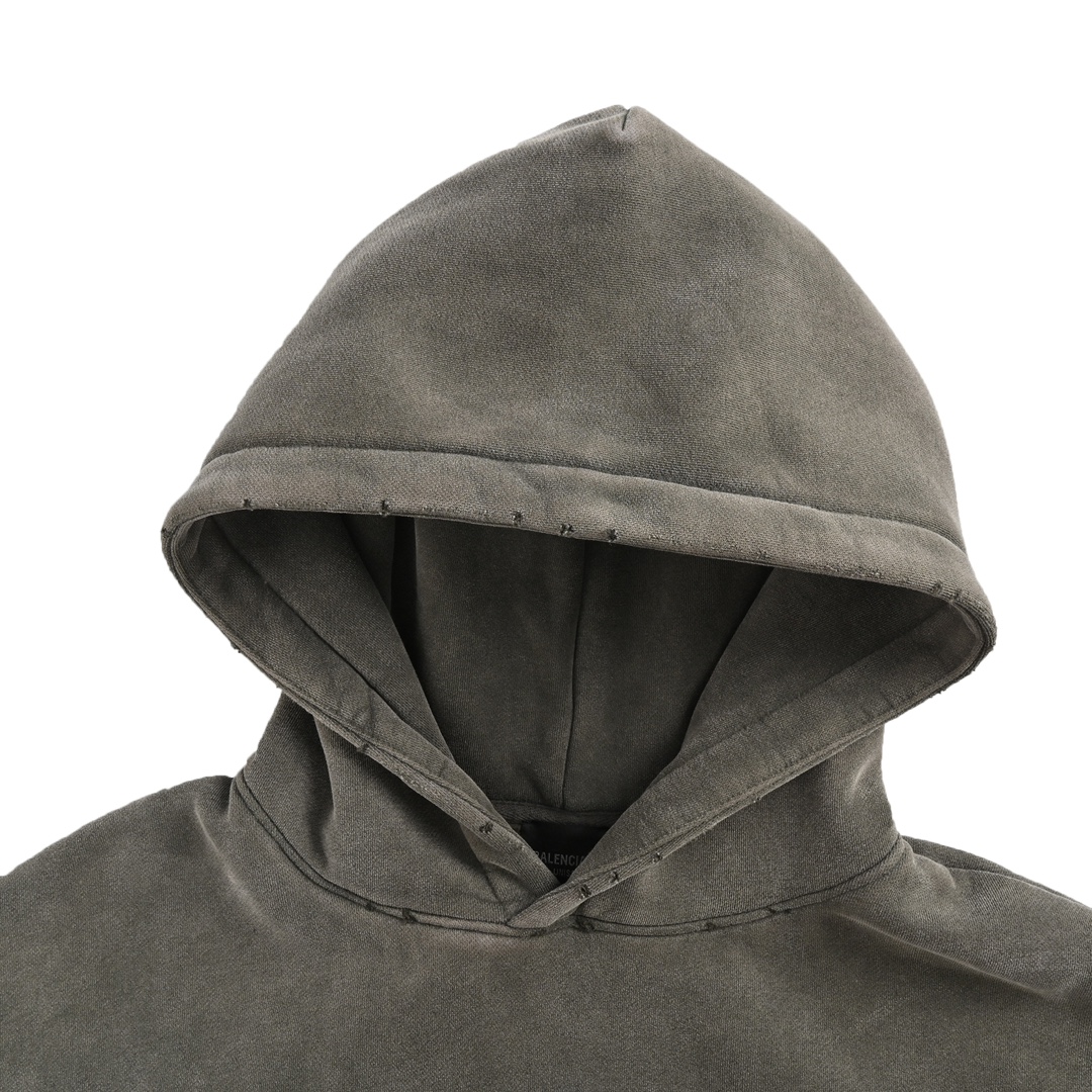 Balenciaga/巴黎世家 24Fw 东京限定灯塔加绒连帽卫衣