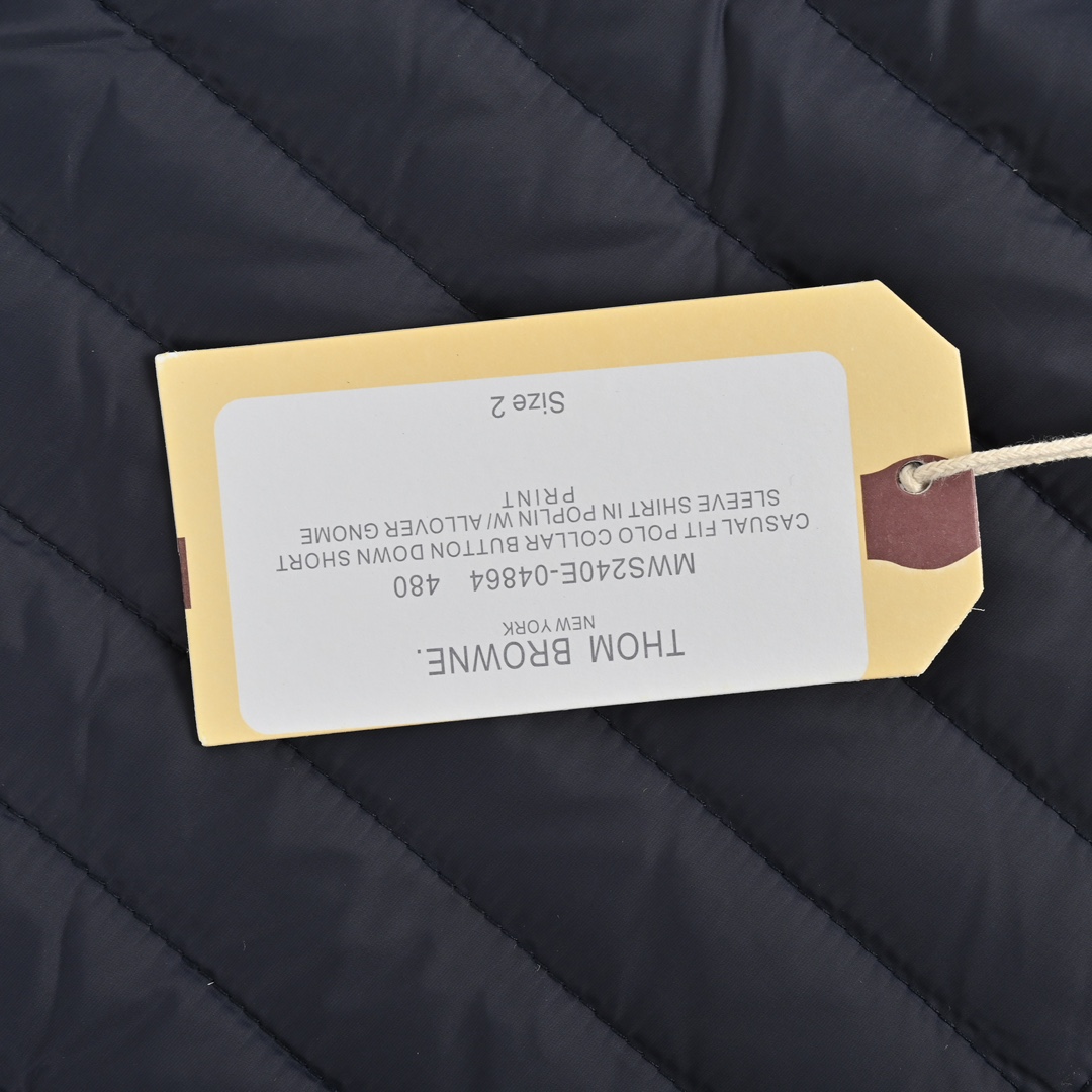 Thom Browne/汤姆布朗 四杠轻薄夹棉连帽外套