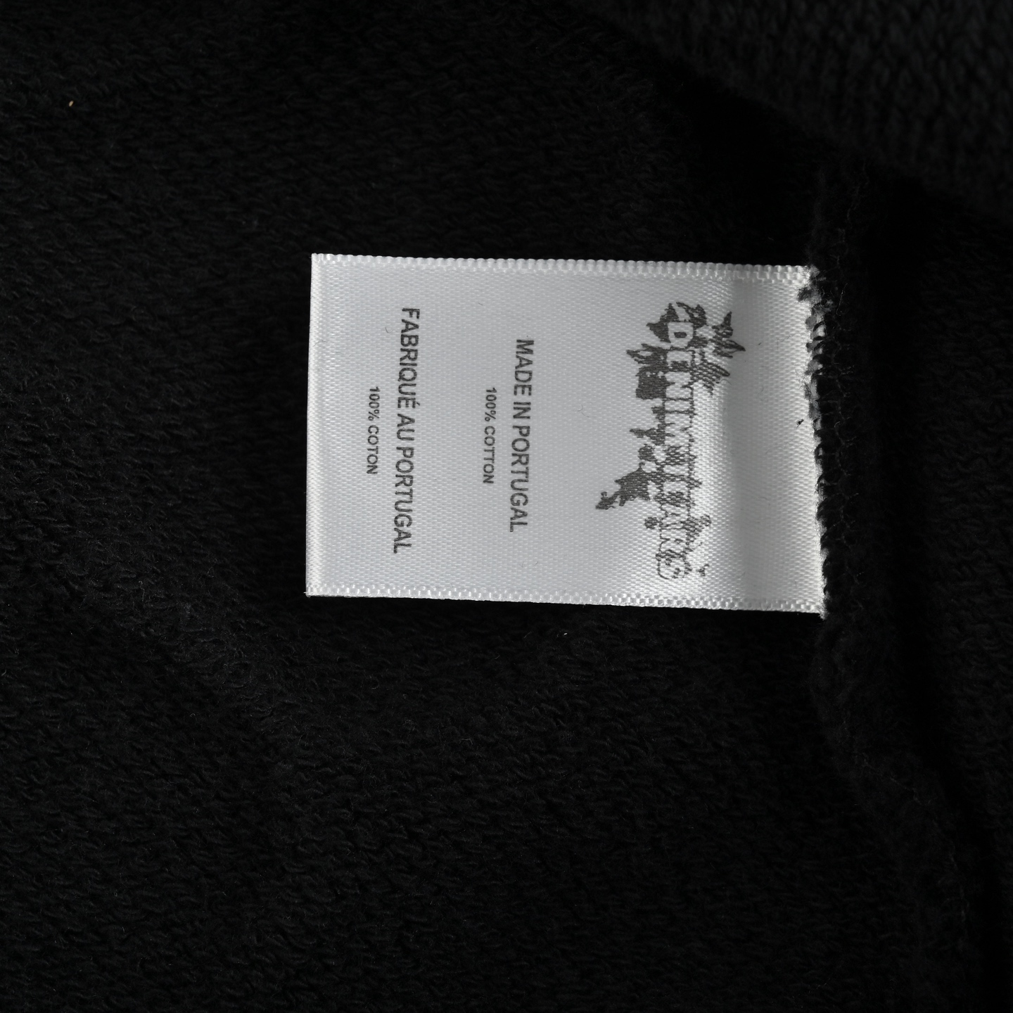 DENIM TEARS 24FW CPFM联名棉花发泡印花连帽卫衣