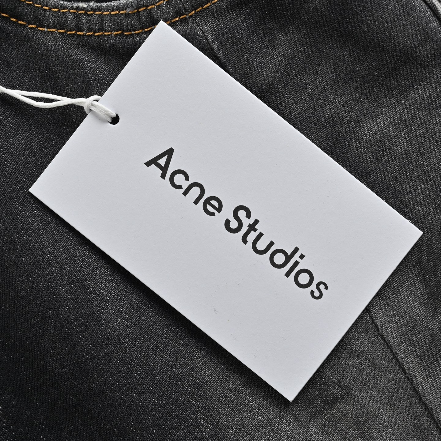 Acne Studios 24Fw 2006M泼墨牛仔长裤