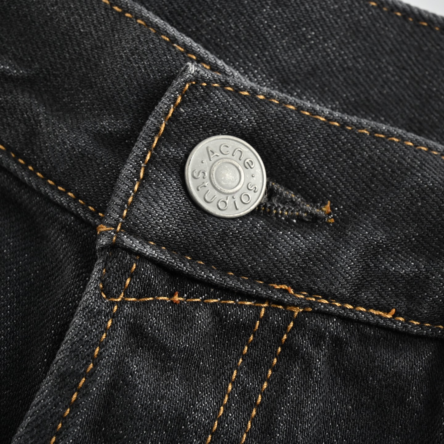Acne Studios 24Fw 2006M泼墨牛仔长裤