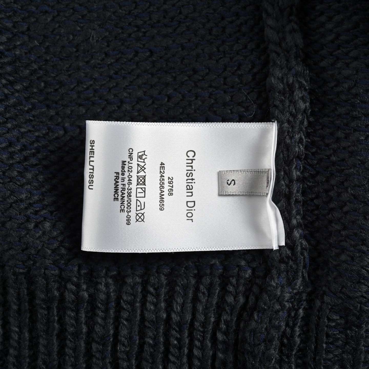 Dior/迪奥 24Fw 恐龙小椅子刺绣圆领毛衣