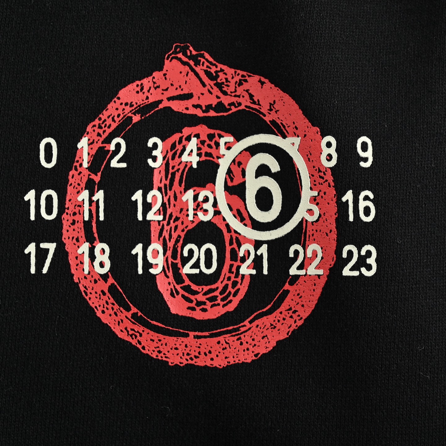 Maison Margiela/马吉拉MM6 数字Logo印花长裤