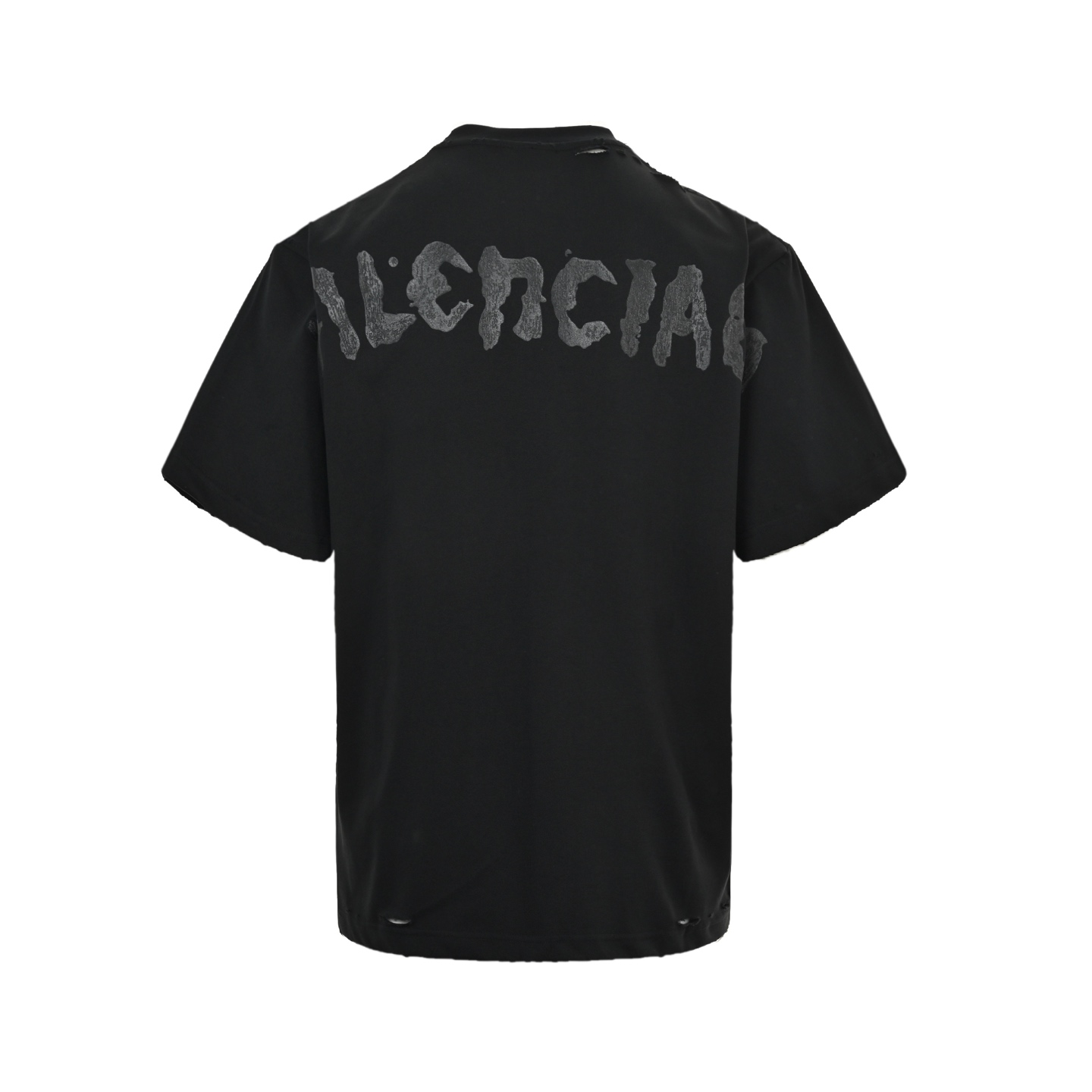 Balenciaga/巴黎世家 25ss 后背胶印字母短袖