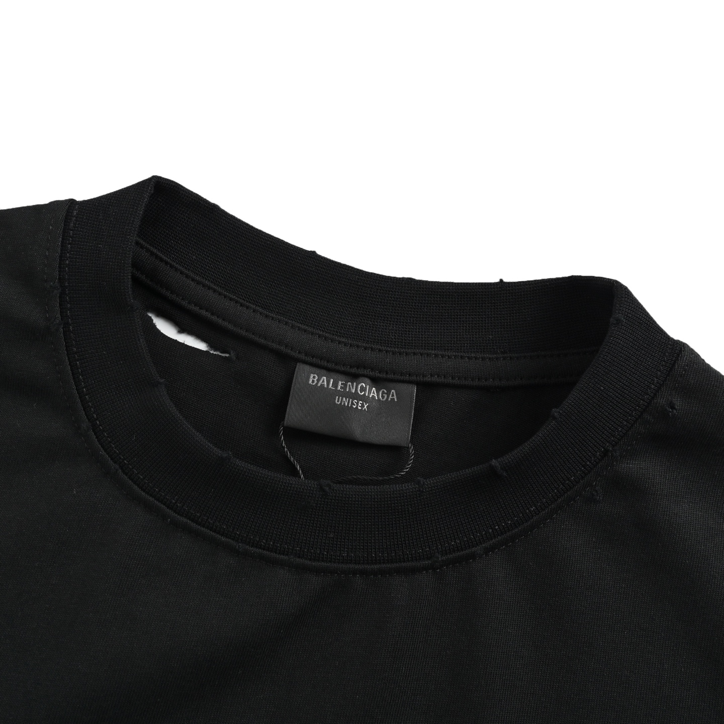 Balenciaga/巴黎世家 25ss 后背胶印字母短袖