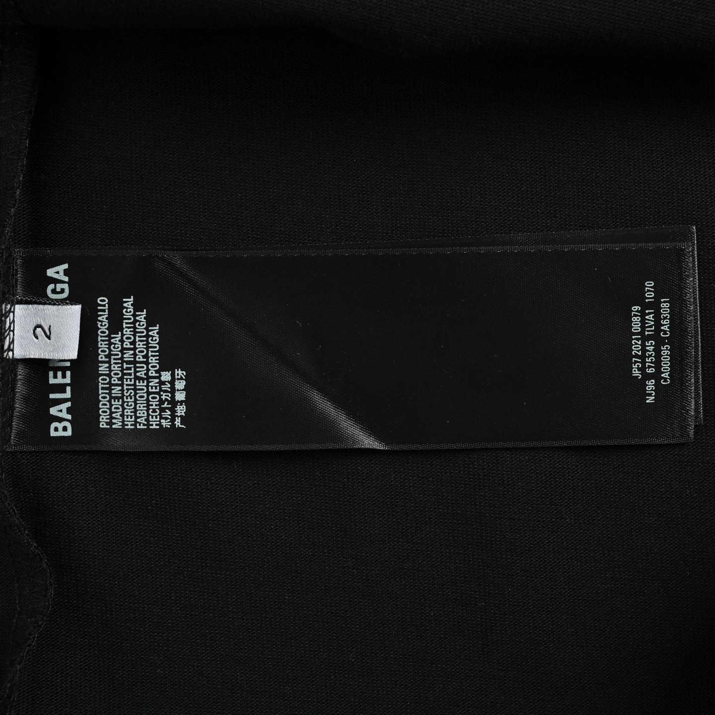 Balenciaga/巴黎世家 25ss 身份证短袖