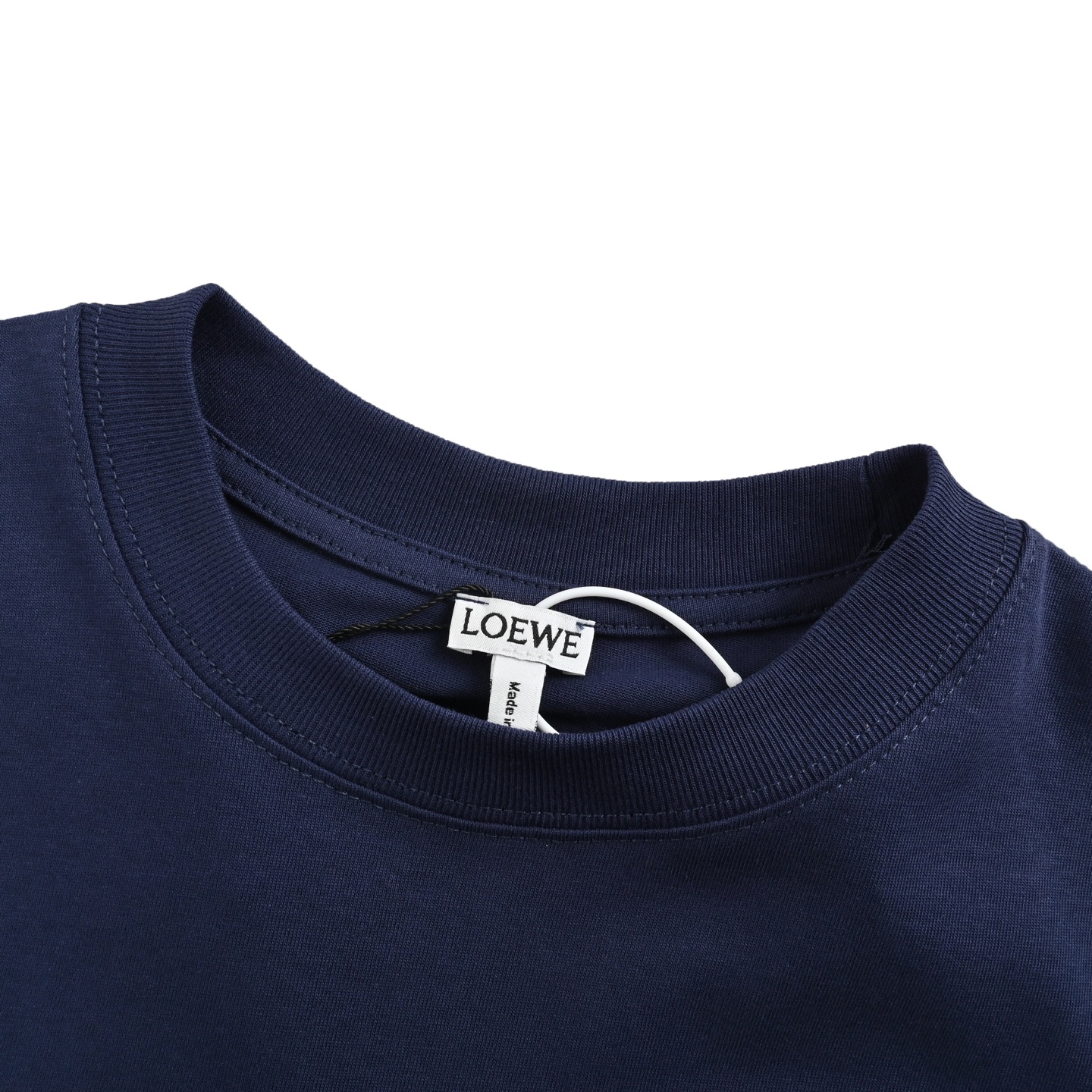 Loewe/罗意威 25ss 刺绣logo短袖 质棉质平纹针织圆领 T恤