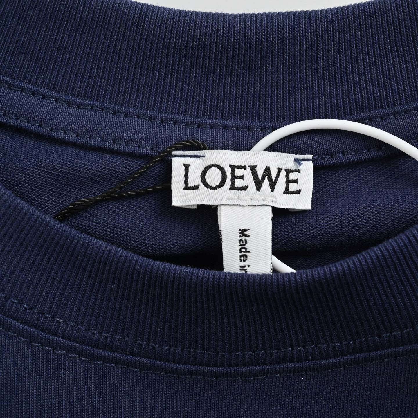 Loewe/罗意威 25ss 刺绣logo短袖 质棉质平纹针织圆领 T恤