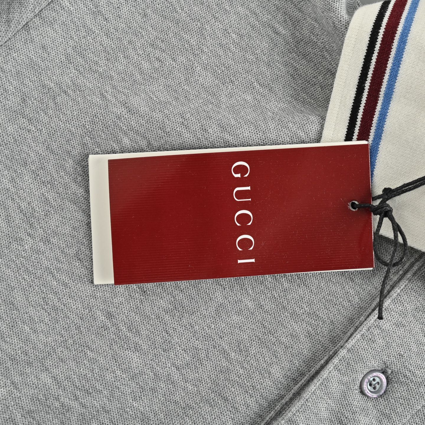 Gucci/古驰 25ss 蛇年限定口袋刺绣Polo短袖