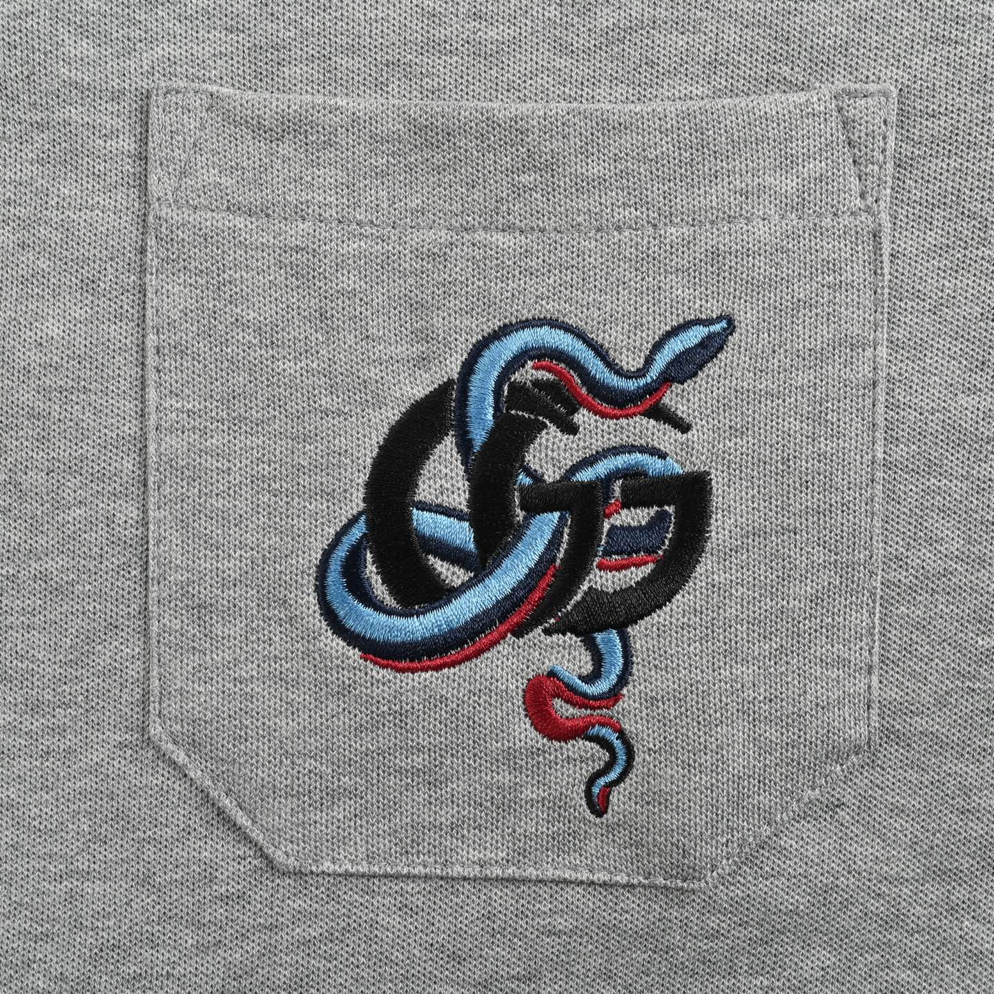 Gucci/古驰 25ss 蛇年限定口袋刺绣Polo短袖