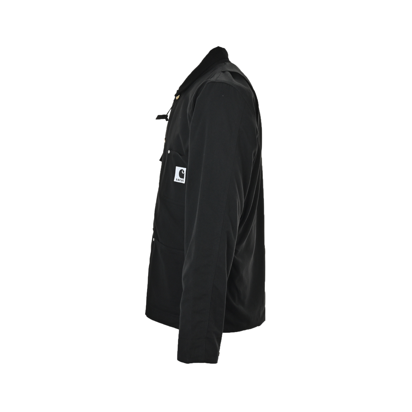 CARHARTT & SACAI 24Fw 卡哈特小标双面穿夹克外套 卡其黑/蓝黑