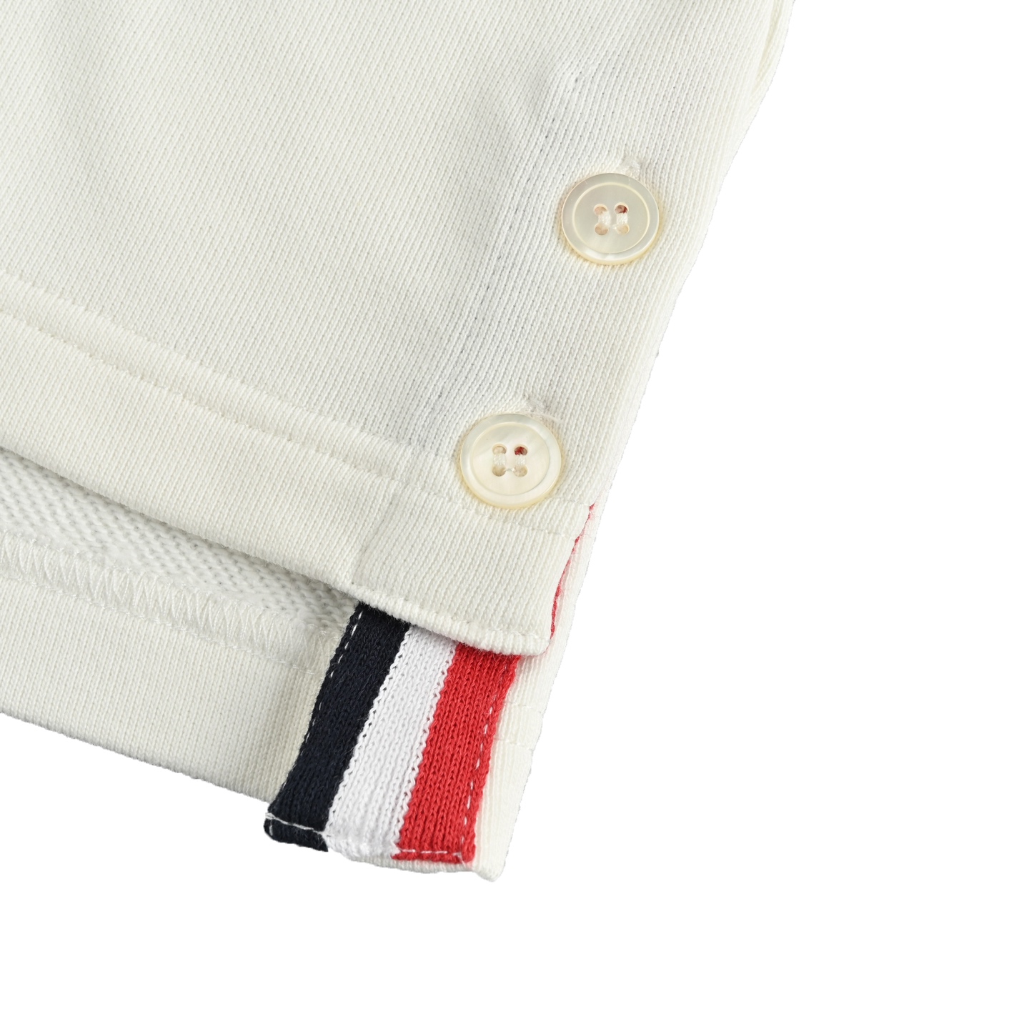 Thom Browne/汤姆布朗 四杠色织圆领卫衣