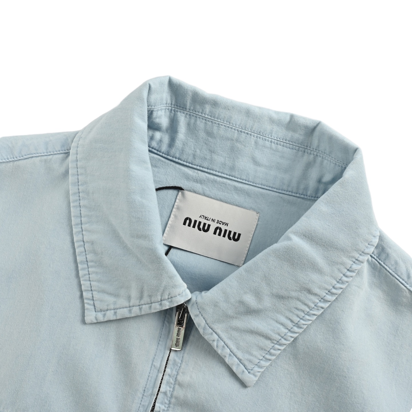 Miu Miu/缪缪 24Fw 钱布雷双口袋束腰夹克外套