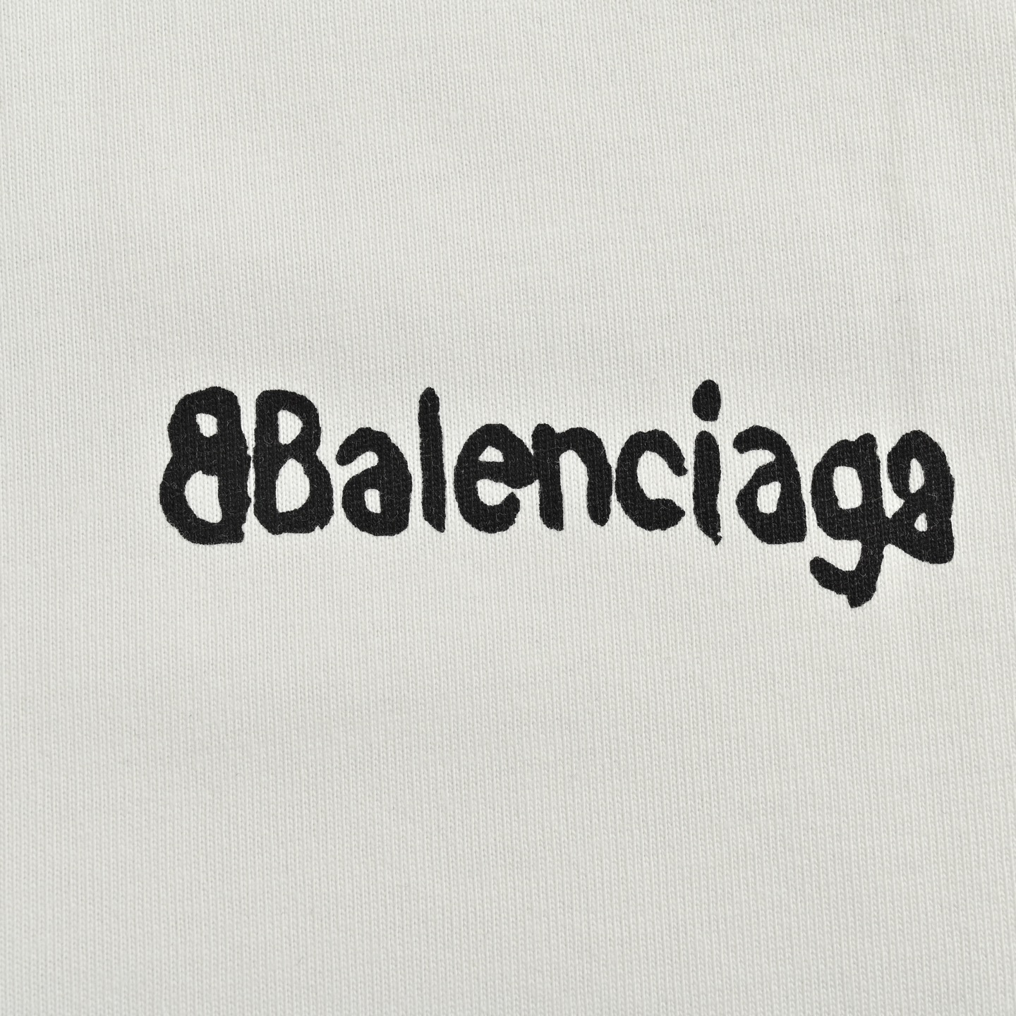 Balenciaga/巴黎世家 24ss 涂鸦小字母印花短袖 T恤