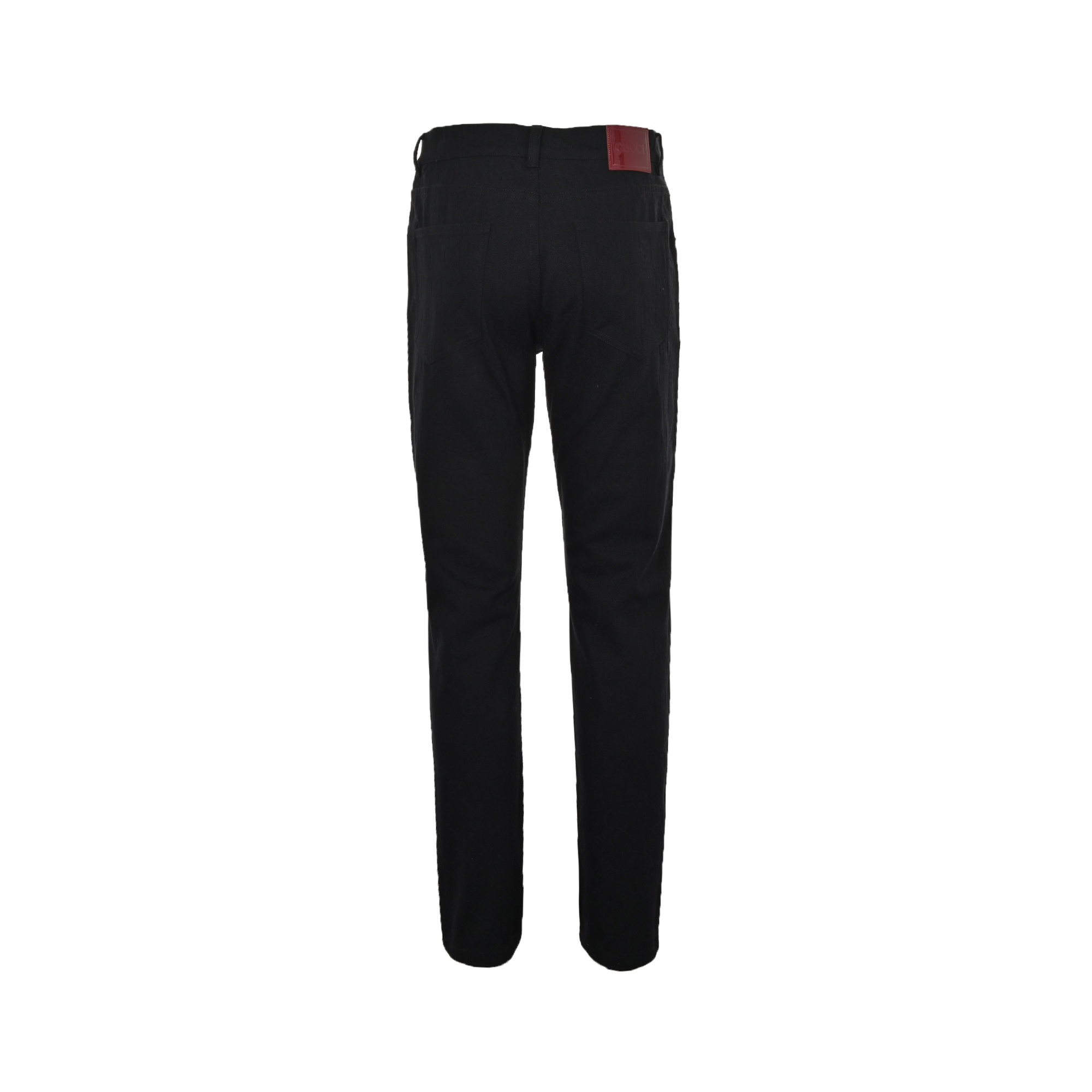 Gucci/古驰 24Fw 双G满印暗纹提花丹宁牛仔裤