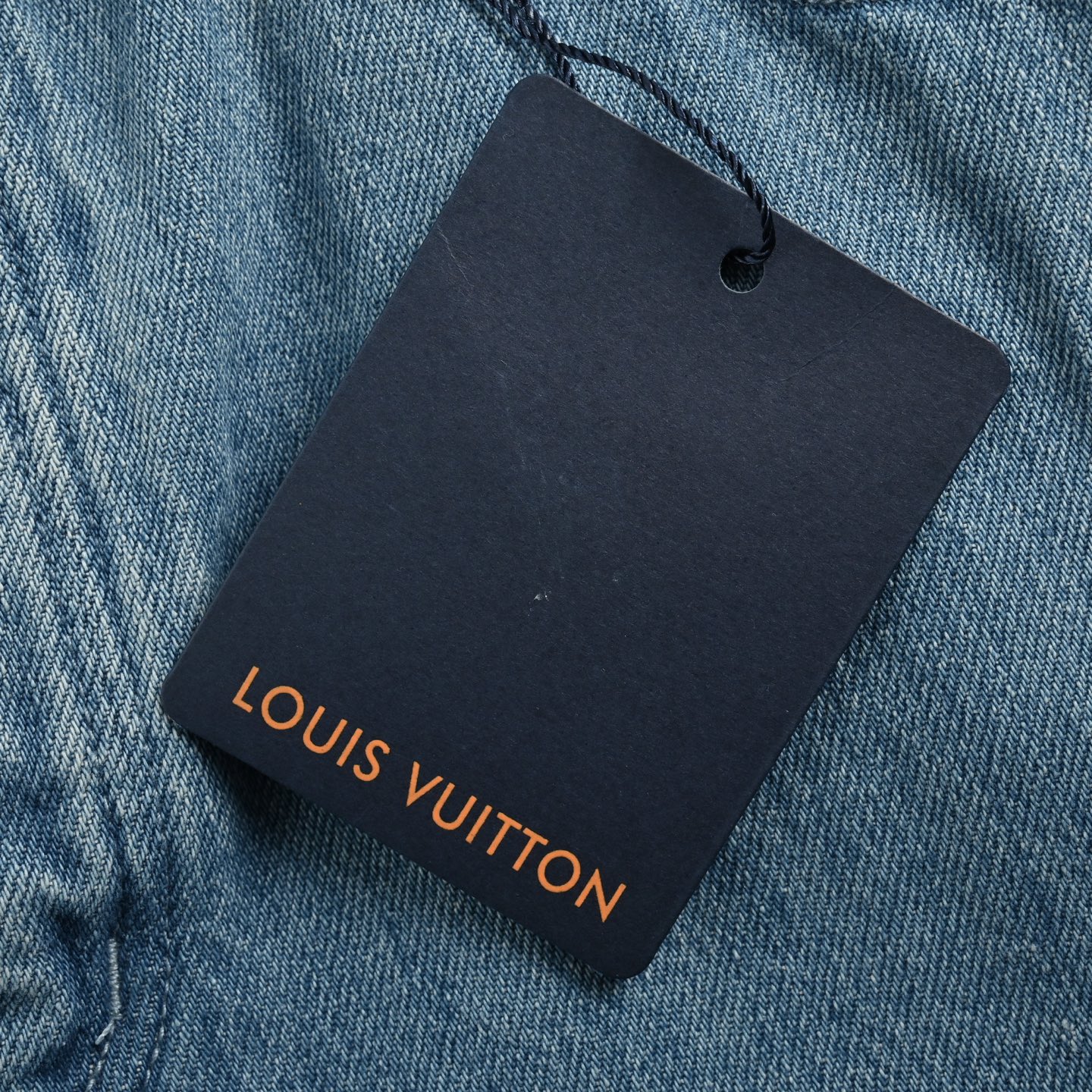 Louis Vuitton/路易威登 24Fw 老花水洗破洞牛仔裤