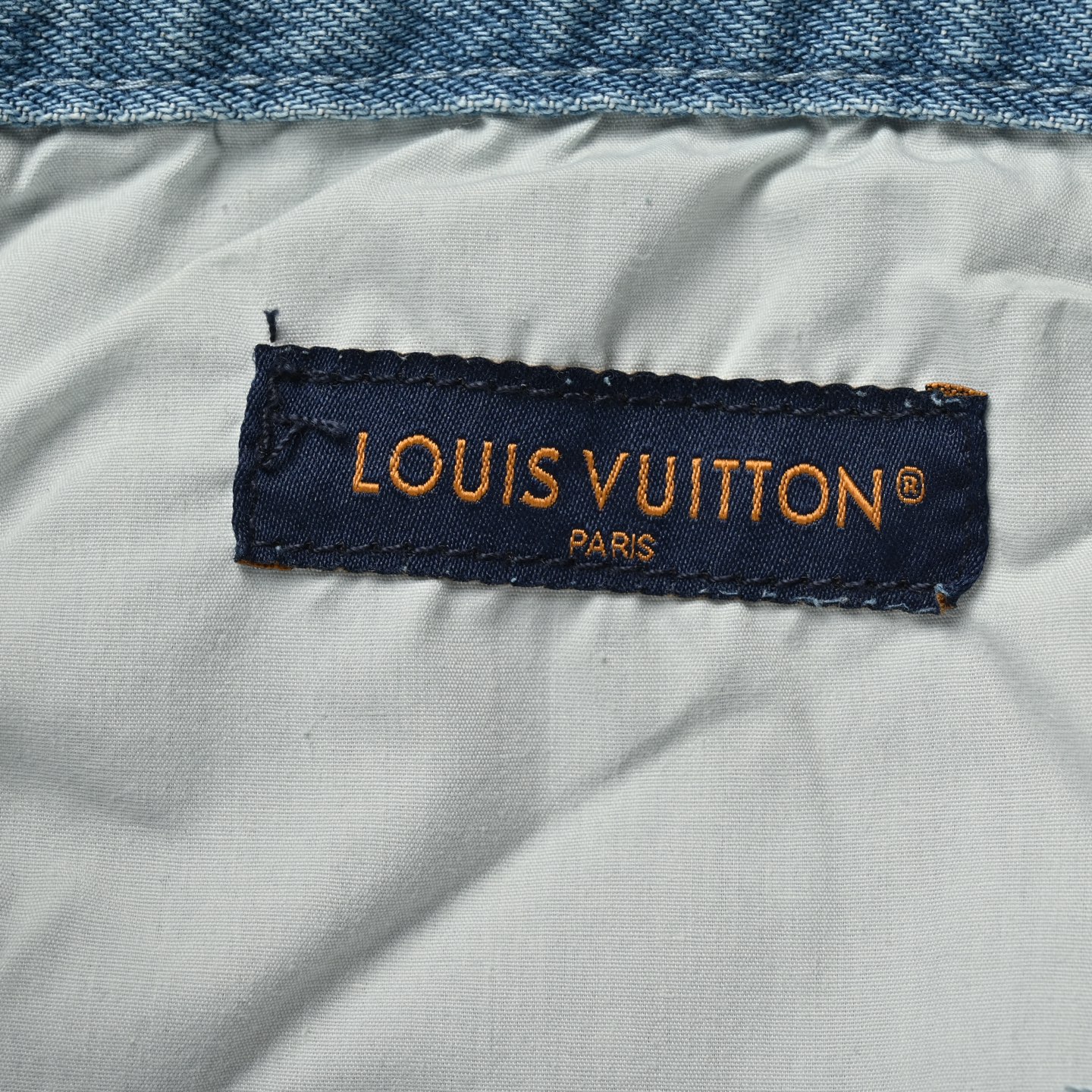 Louis Vuitton/路易威登 24Fw 老花水洗破洞牛仔裤