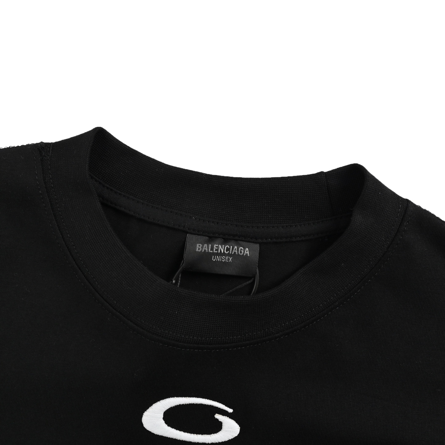 Balenciaga/巴黎世家 25ss 篮球刺绣01号印花长袖T恤
