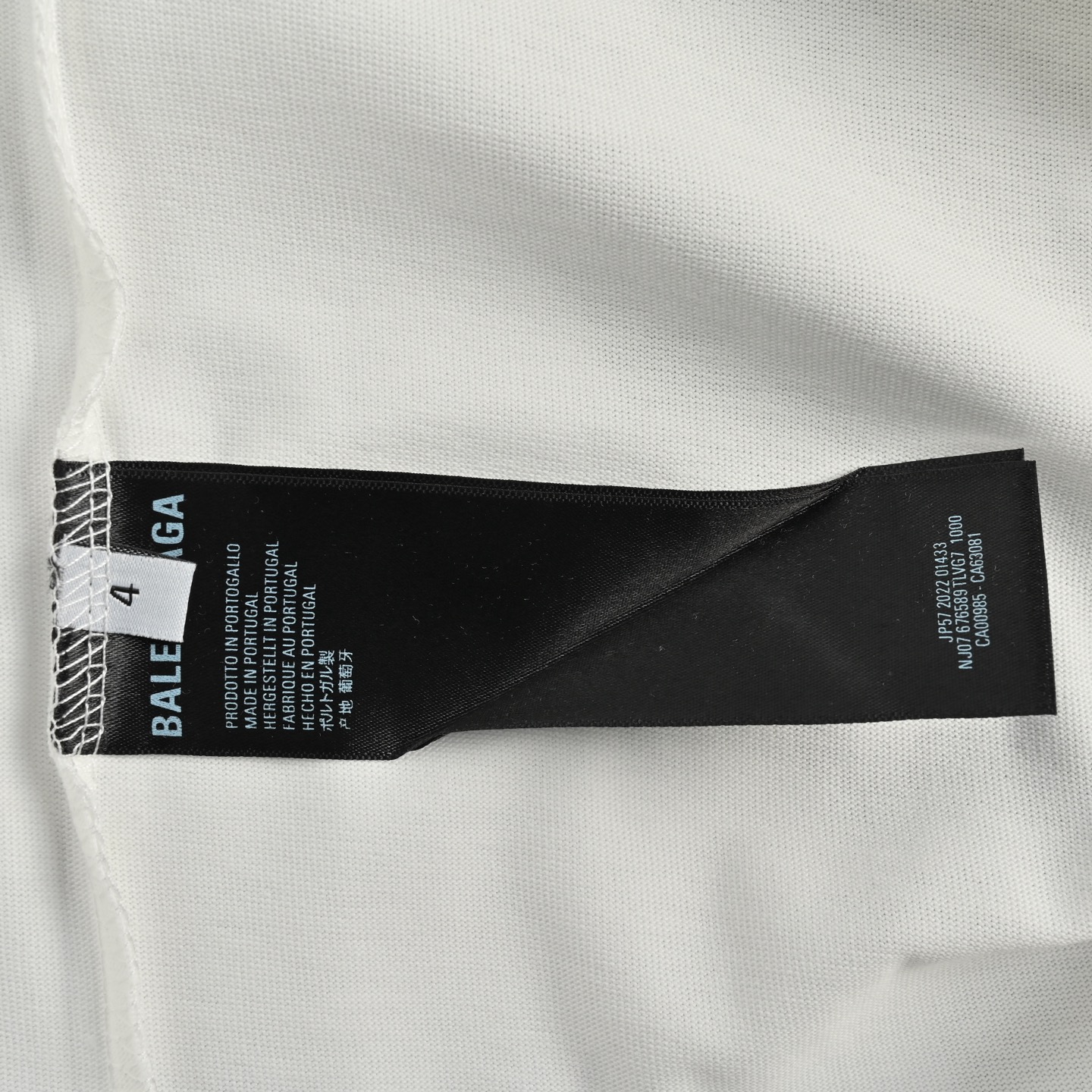 Balenciaga/巴黎世家 经典前后字母印花短袖