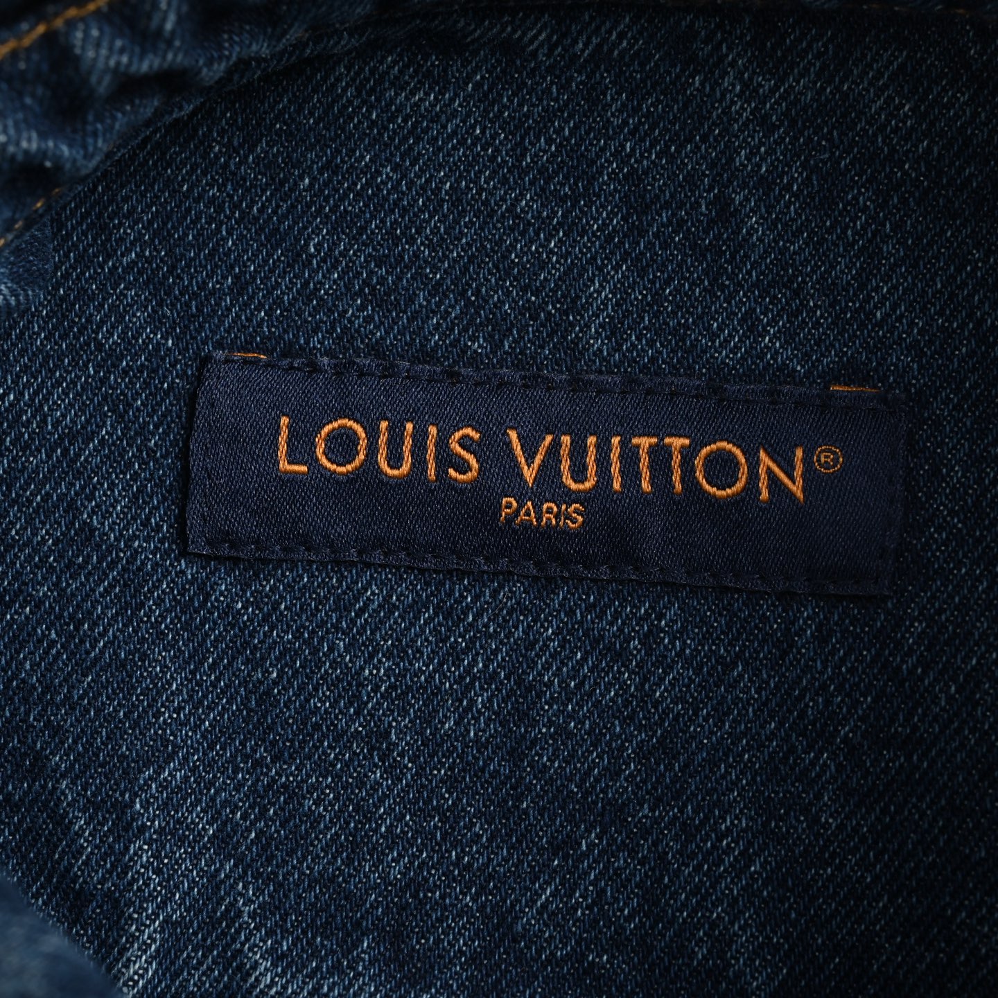 Louis Vuitton/路易威登 24Fw 莱茵石镶钻牛仔外套