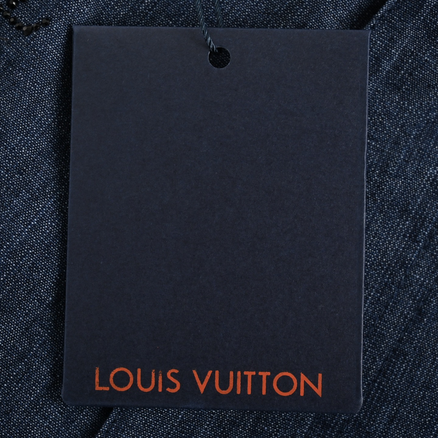 Louis Vuitton/路易威登 24Fw 莱茵石镶钻牛仔裤