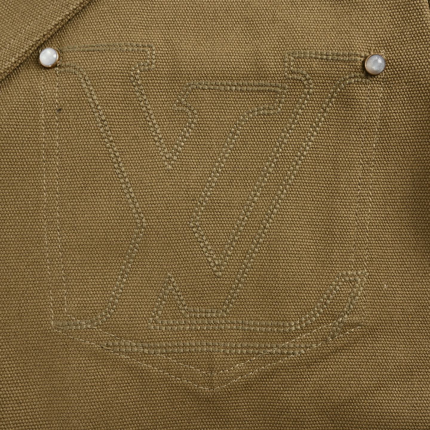 Louis Vuitton/路易威登 24Fw 西装式帆布夹克外套