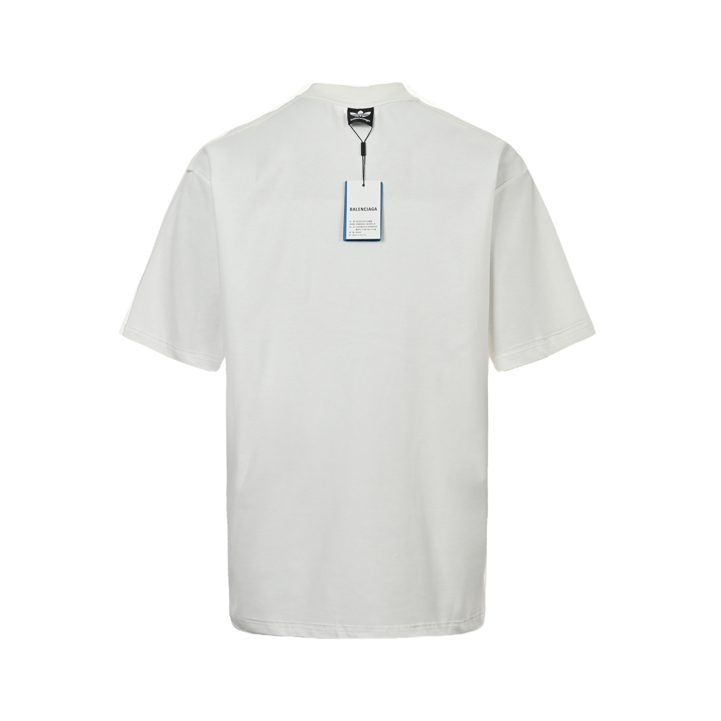 Balenciaga & Adidas 联名款刺绣logo短袖