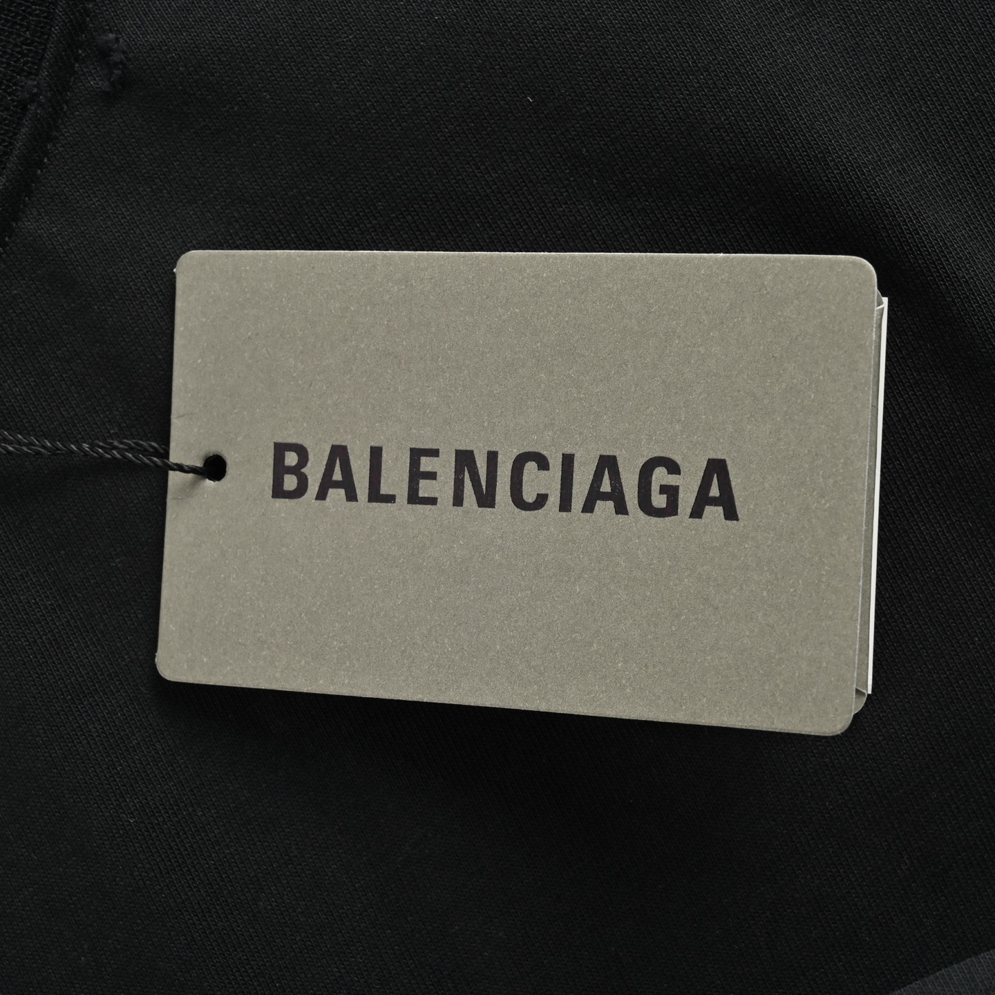 Balenciaga/巴黎世家 25ss logo溶解磨破短袖