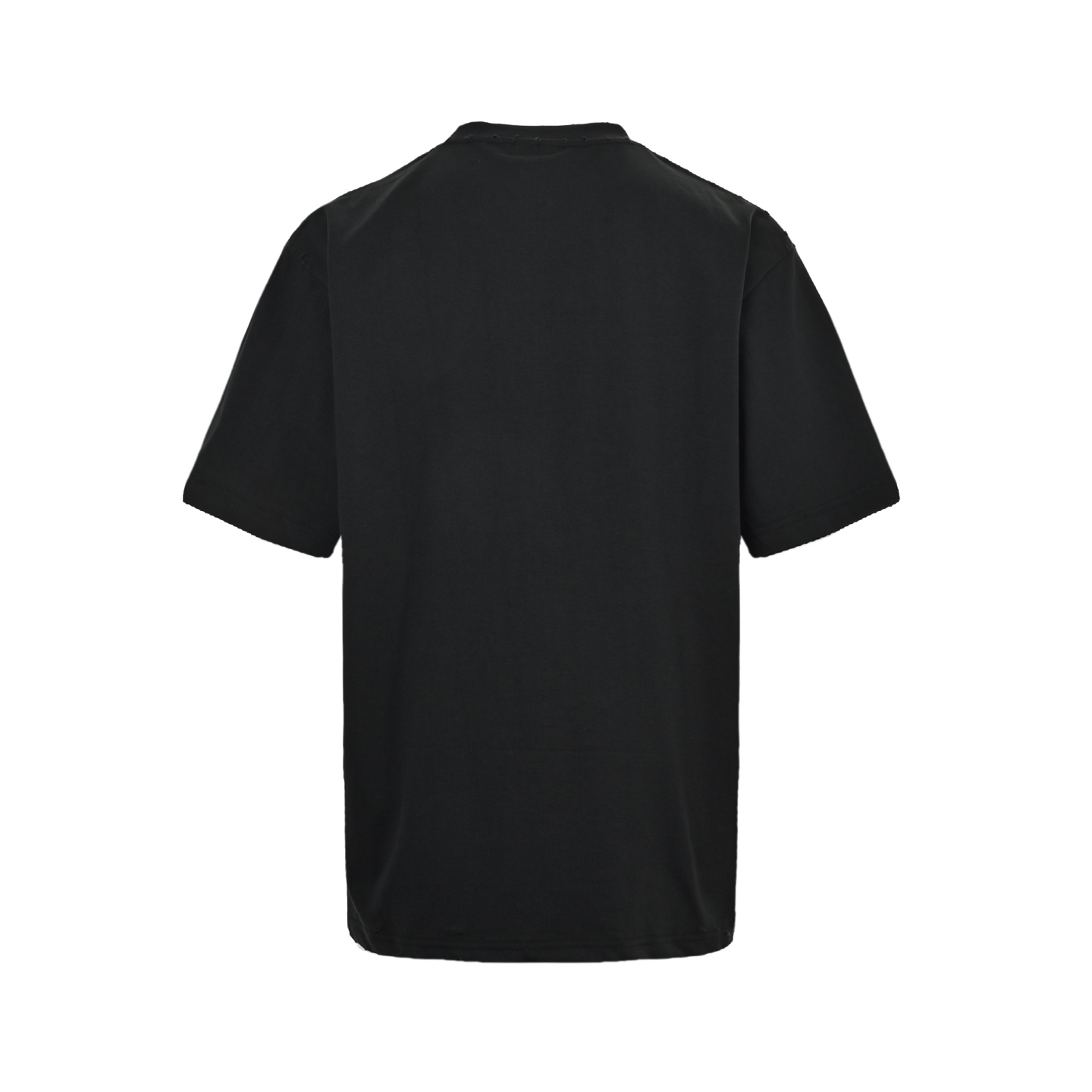 Balenciaga/巴黎世家 25ss logo溶解磨破短袖