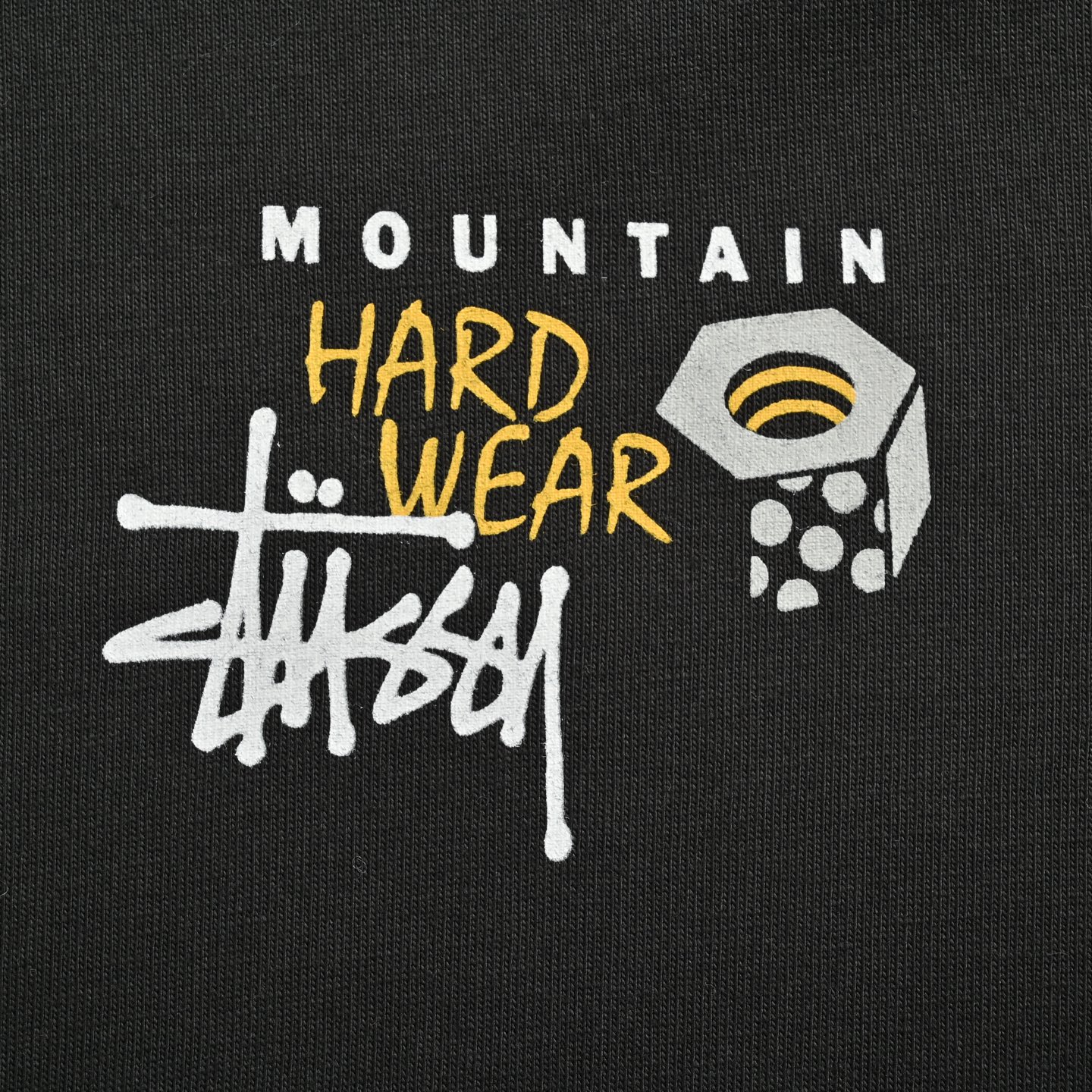 Stussy/斯图西 联名MHW 25ss 斯图西山浩螺丝长袖T恤