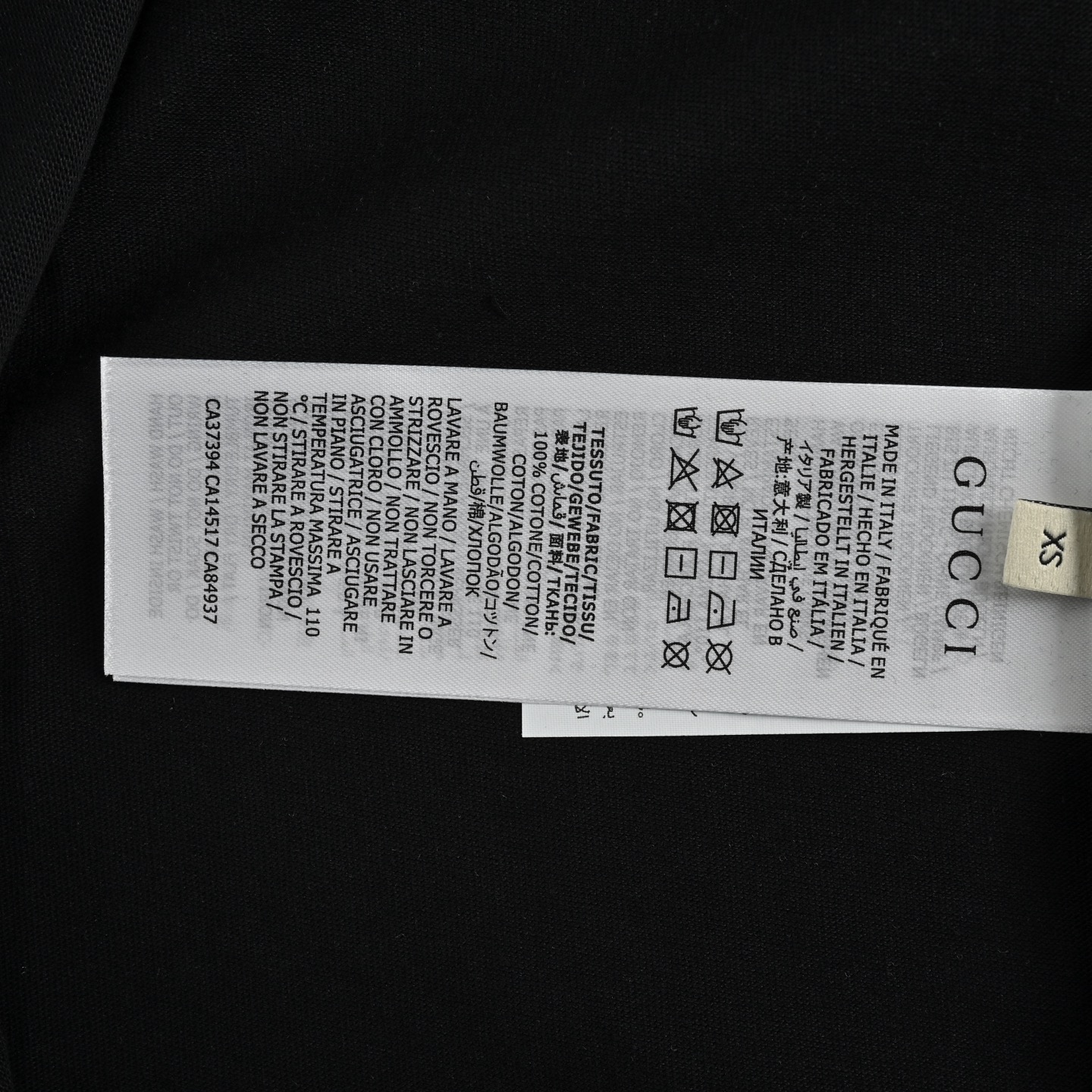 Gucci/古驰 腰带徽标刺绣短袖