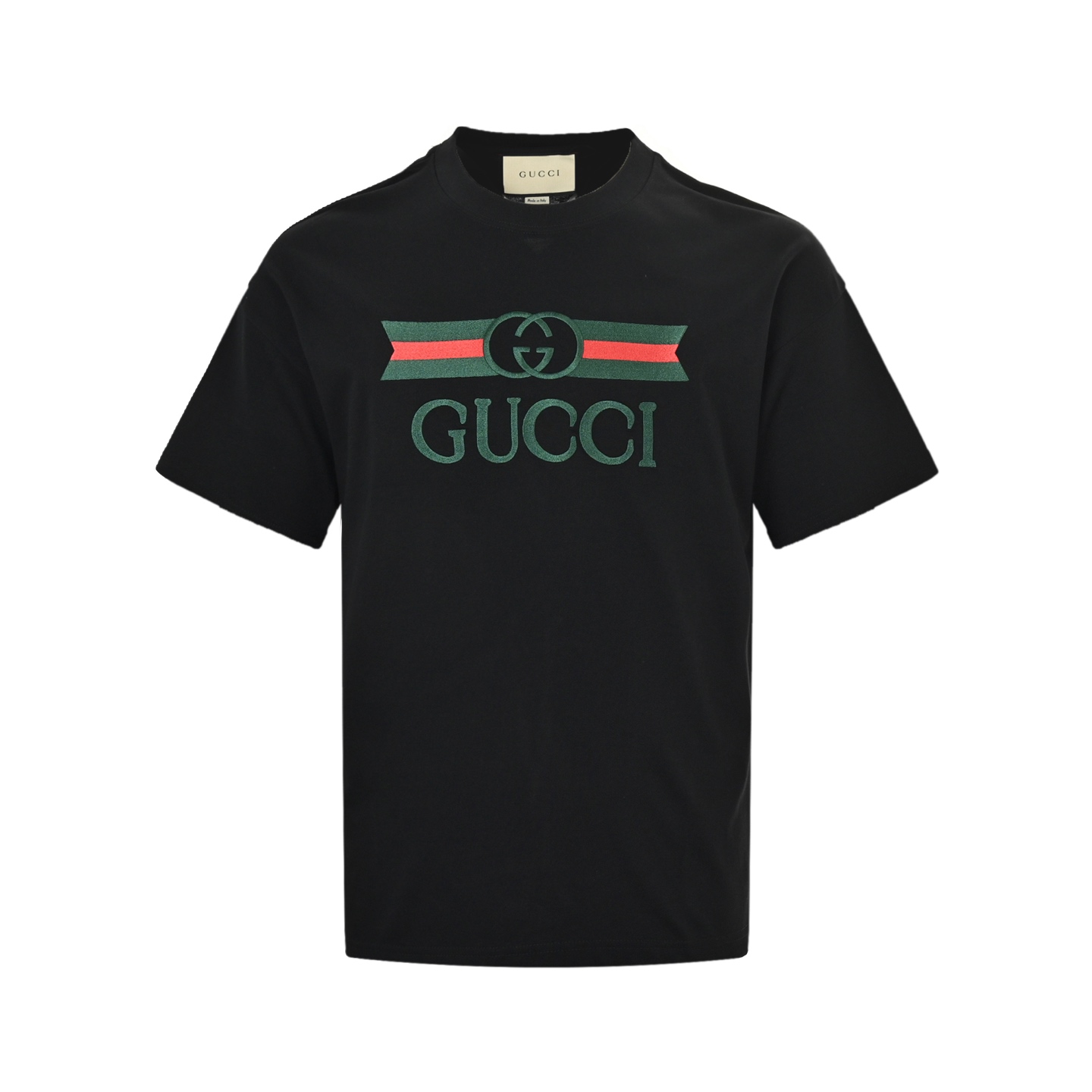 Gucci/古驰 腰带徽标刺绣短袖