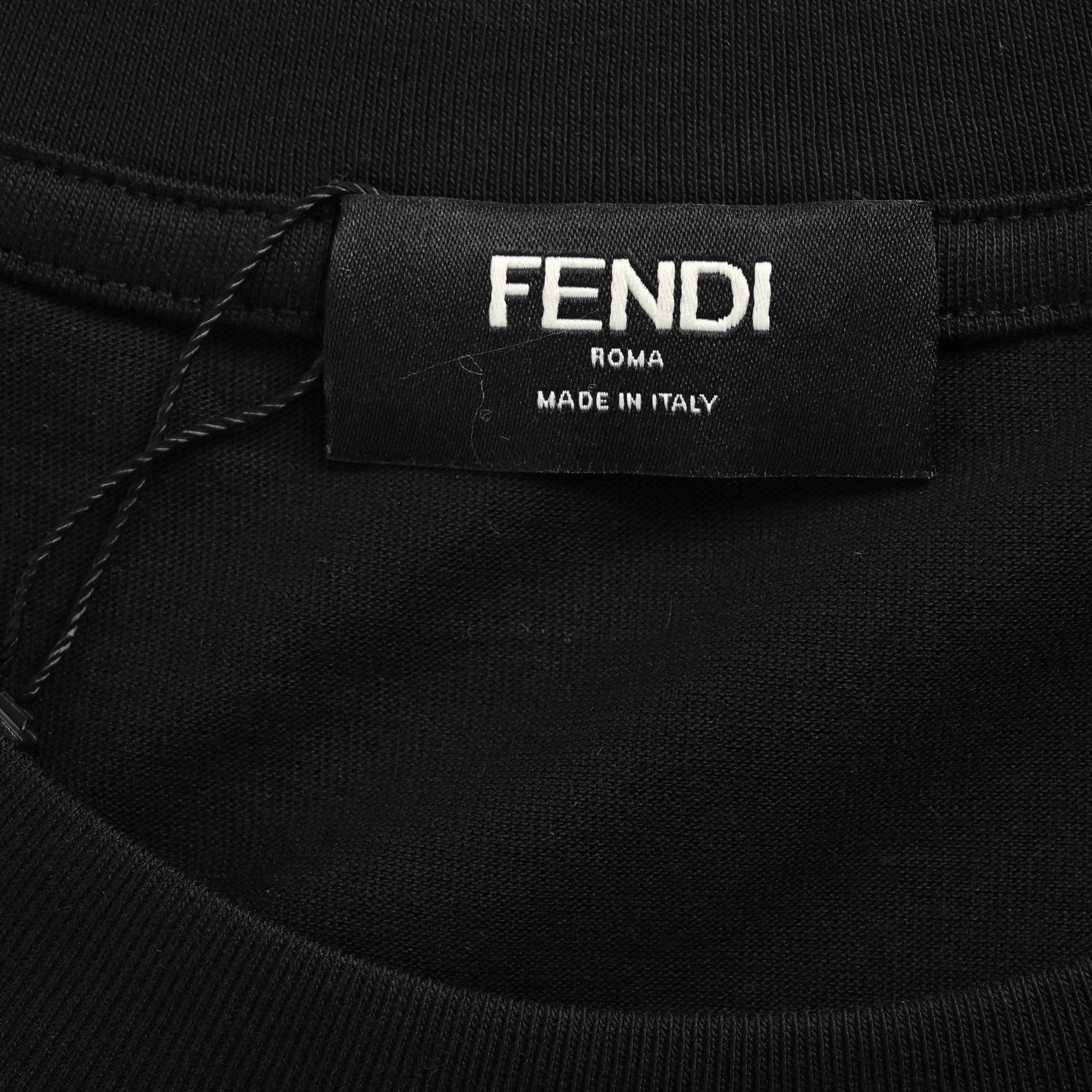 Fendi/芬迪 24ss 渐变印花短袖 黑色