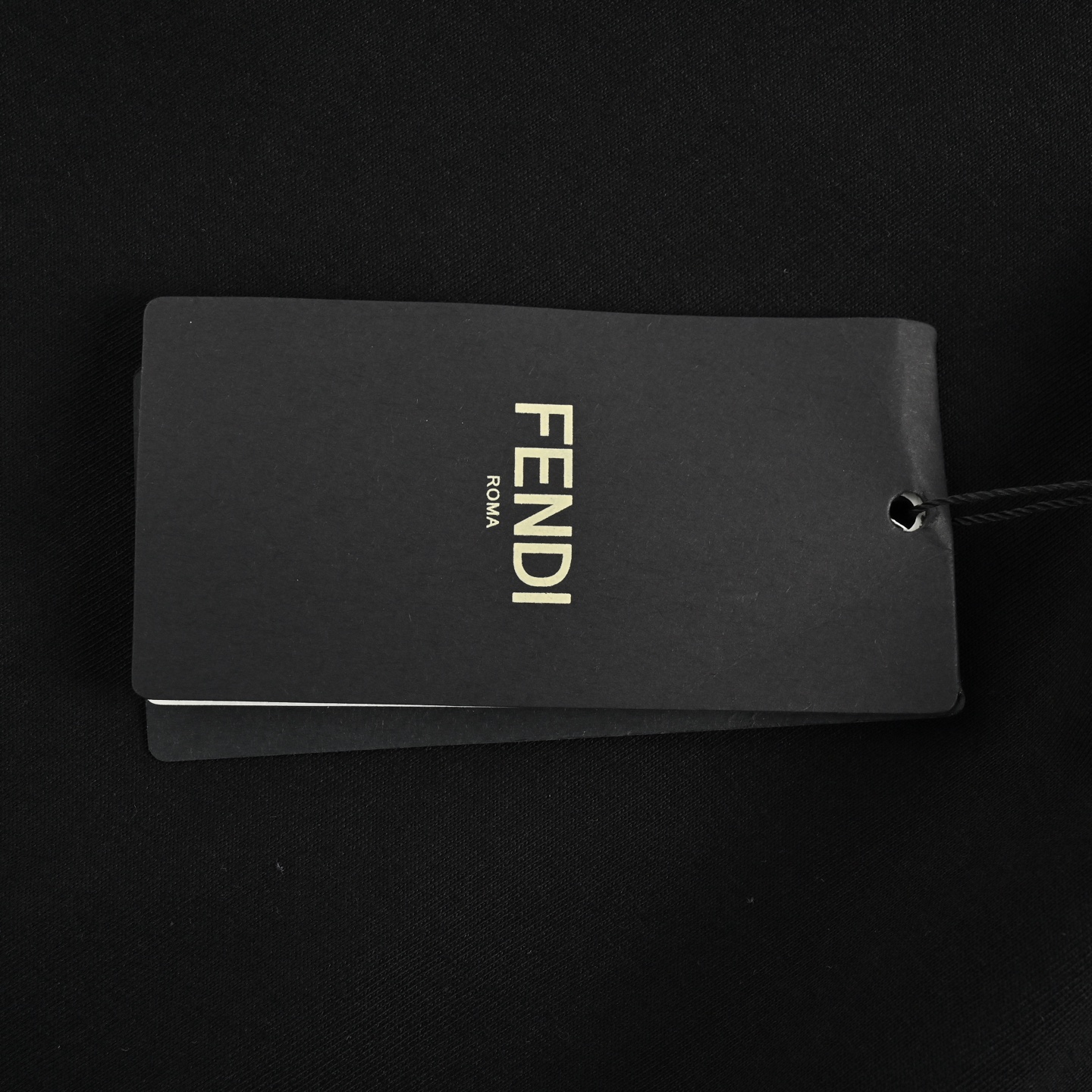 Fendi/芬迪 24ss 渐变印花短袖 黑色