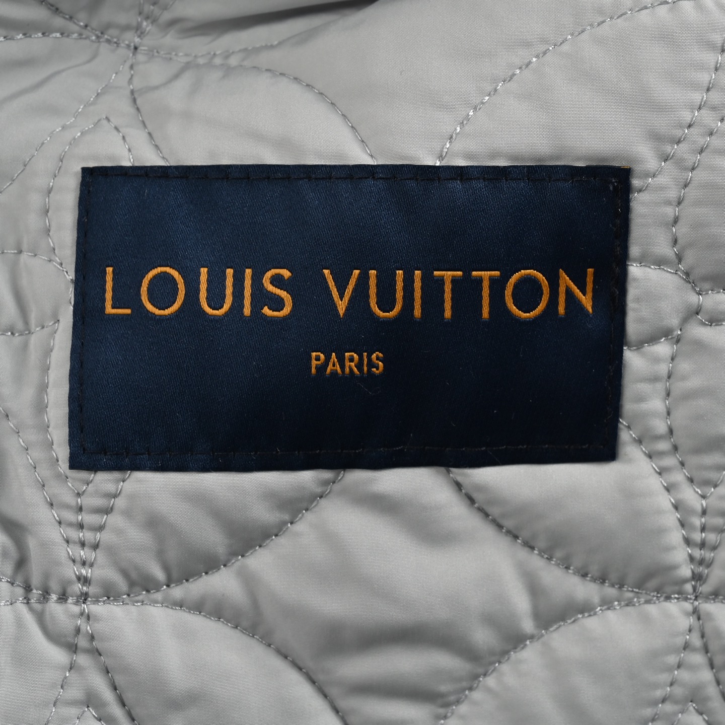 Louis Vuitton/路易威登 LV 24Fw毛领拼接羊毛棉服外套