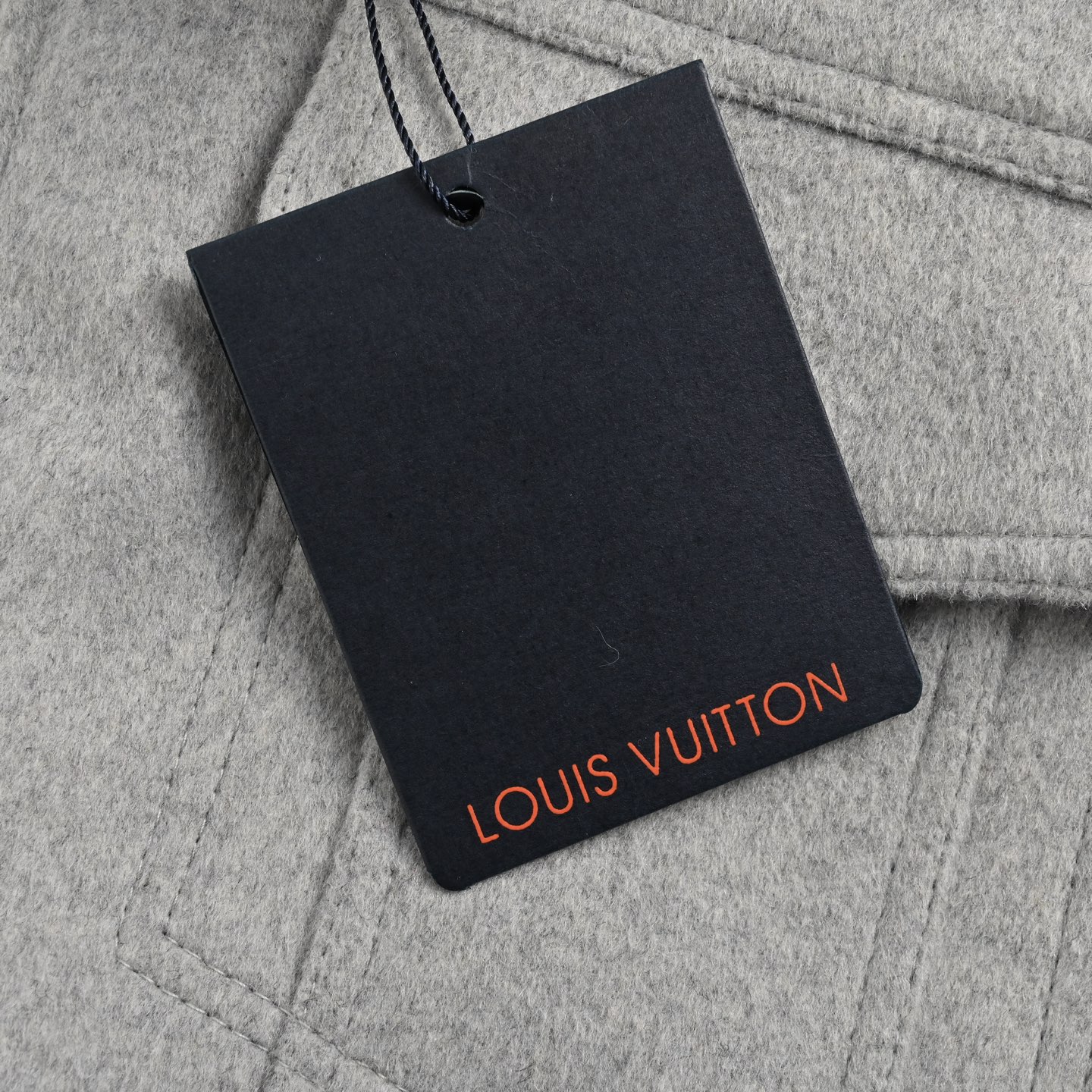 Louis Vuitton/路易威登 LV 24Fw毛领拼接羊毛棉服外套