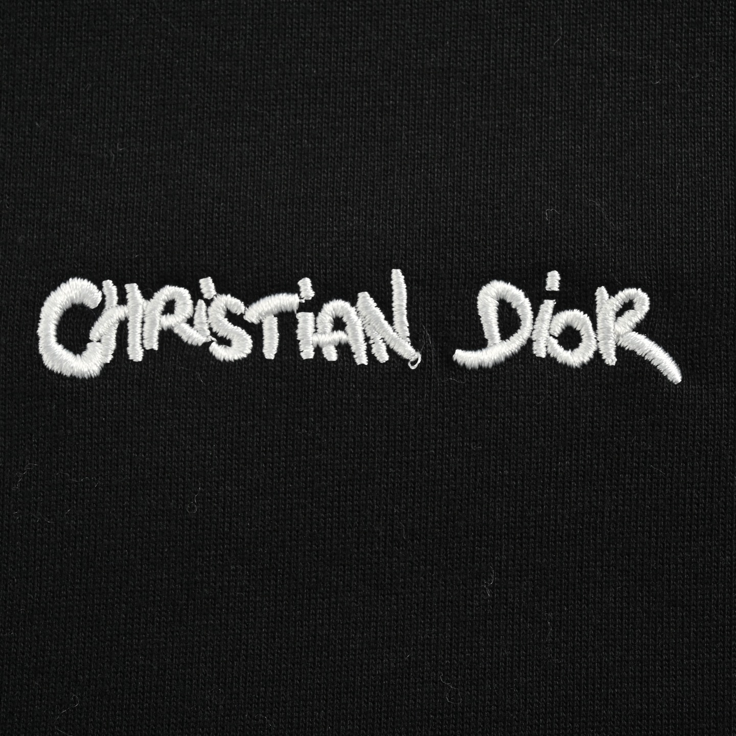 Dior/迪奥 25ss 草写签名刺绣字母短袖