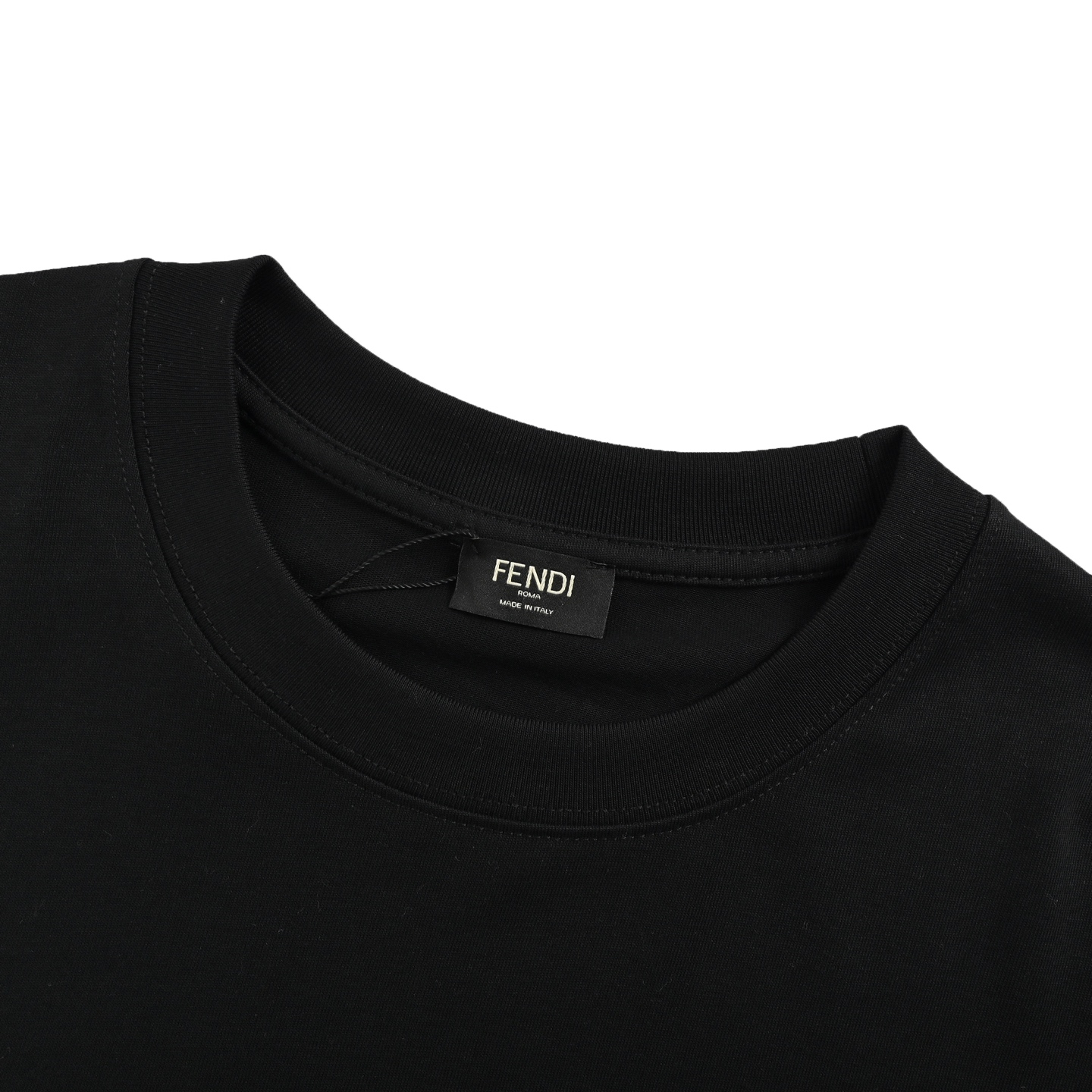Fendi/芬迪 小怪兽眼睛压胶印花短袖