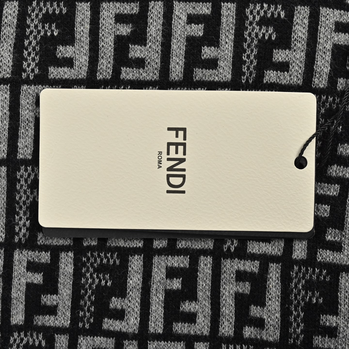 Fendi/芬迪 FF提花满印针织短袖
